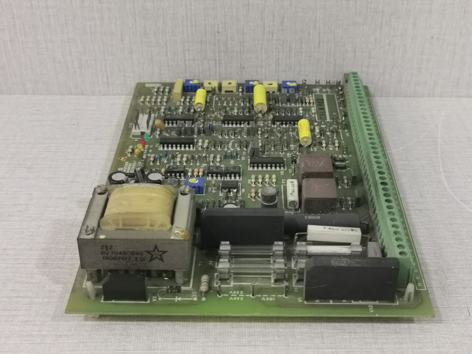 BAUMULLER NURNBERG 3.8224 Ma BAUMULLER NURNBERG 3.8224 Ma DC CONTROLLER 5