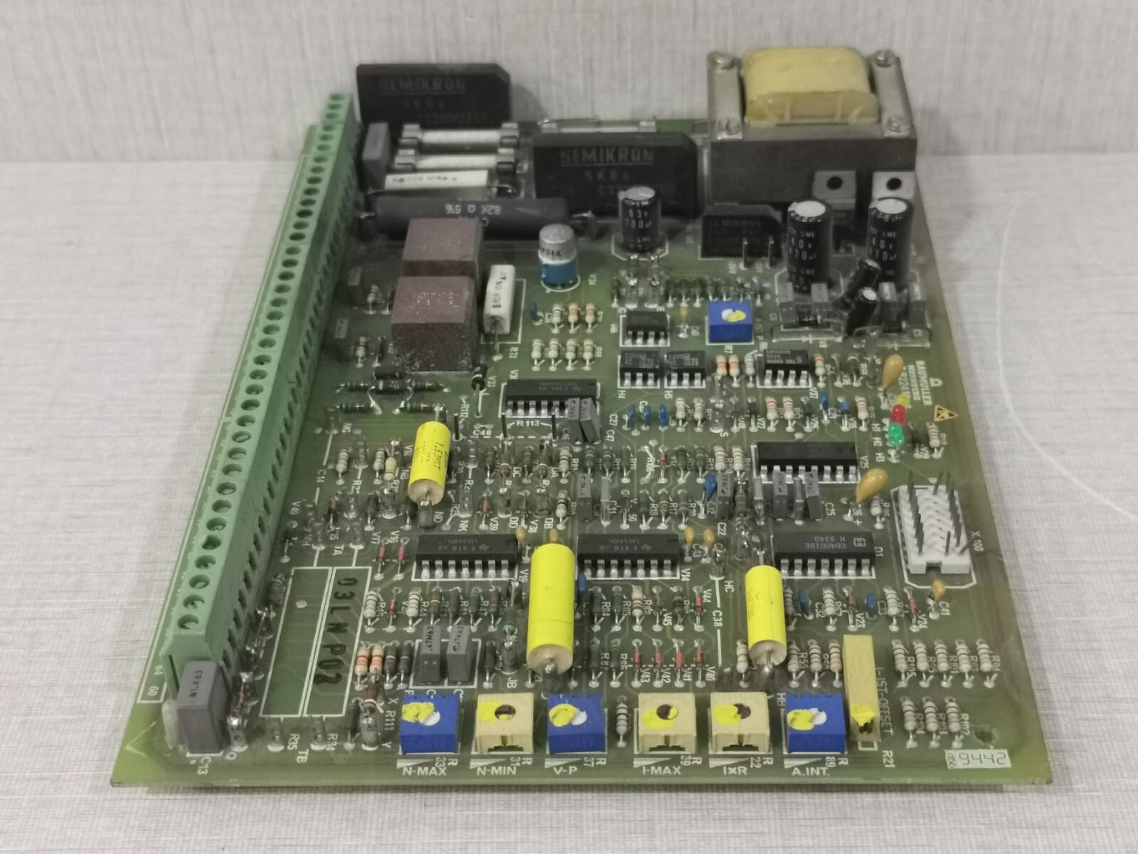 BAUMULLER NURNBERG 3.8224 Ma BAUMULLER NURNBERG 3.8224 Ma DC CONTROLLER 6