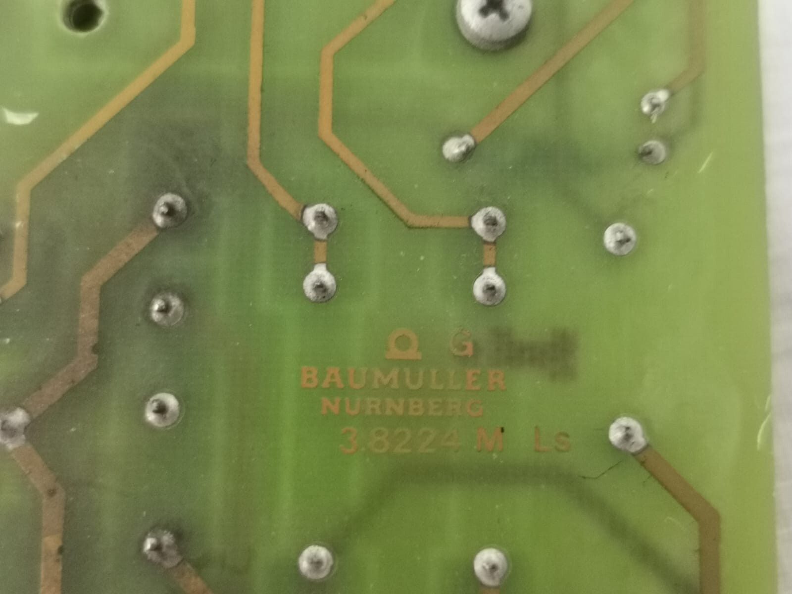 BAUMULLER NURNBERG 3.8224 Ma BAUMULLER NURNBERG 3.8224 Ma DC CONTROLLER 7