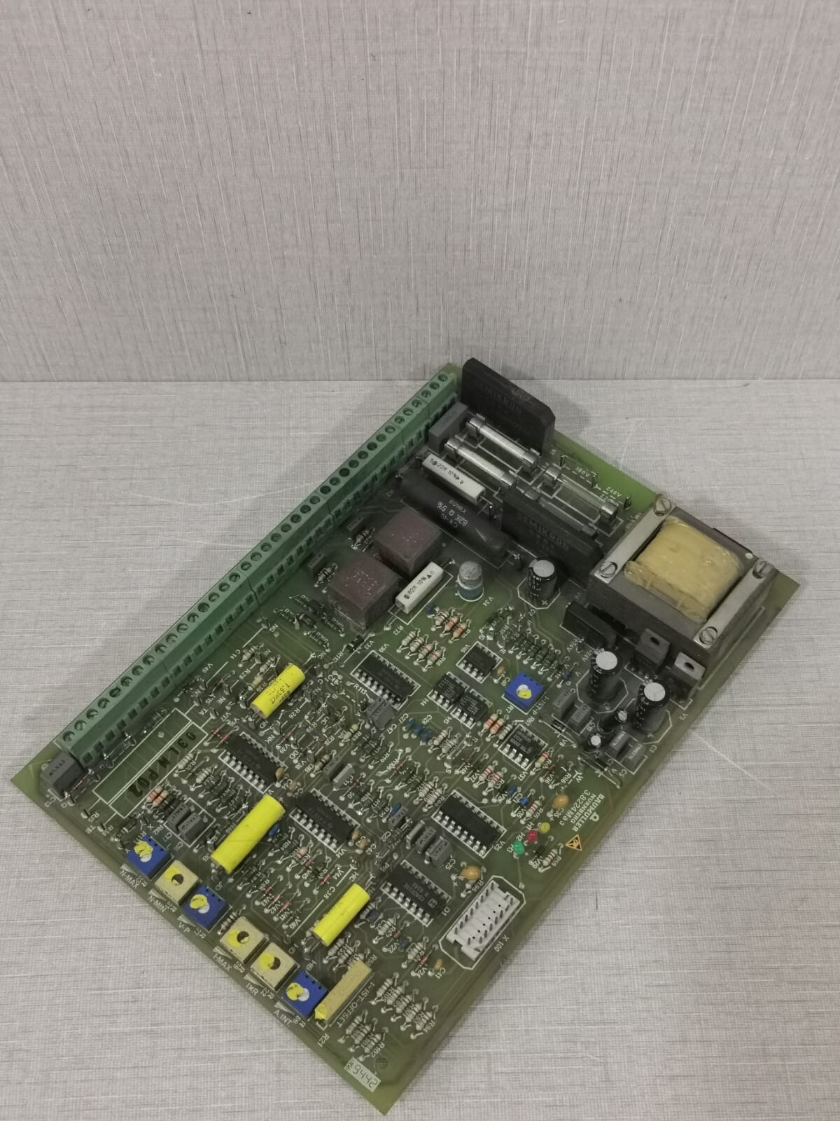 BAUMULLER NURNBERG 3.8224 Ma BAUMULLER NURNBERG 3.8224 Ma DC CONTROLLER 9