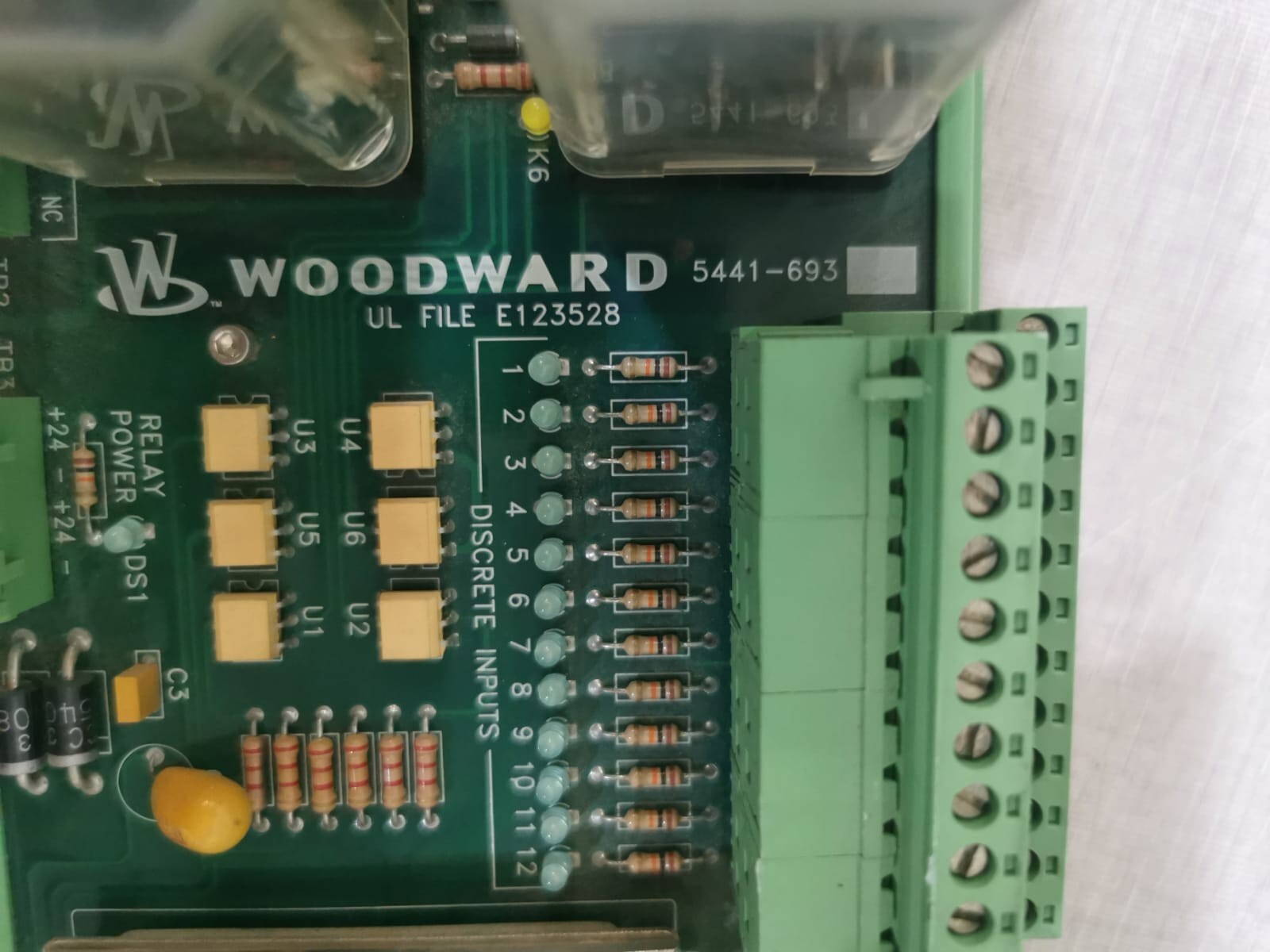 Woodward 5441-693 WOODWARD 5441-693 DIGITAL I/O MODULE 2