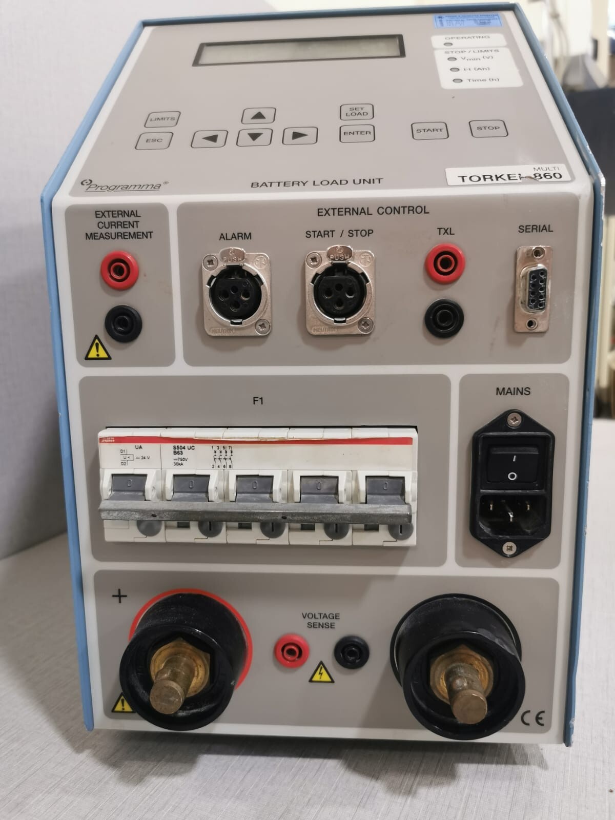GE TORKEL 860 Programma TORKEL 860 Multi Battery Load Unit Battery Test- TREID & TESTED 3