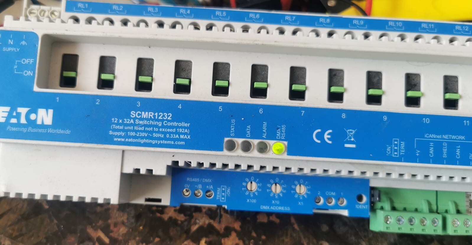SCMR1232 Eaton 12 x 32A Switching Controller 100-230V 50Hz