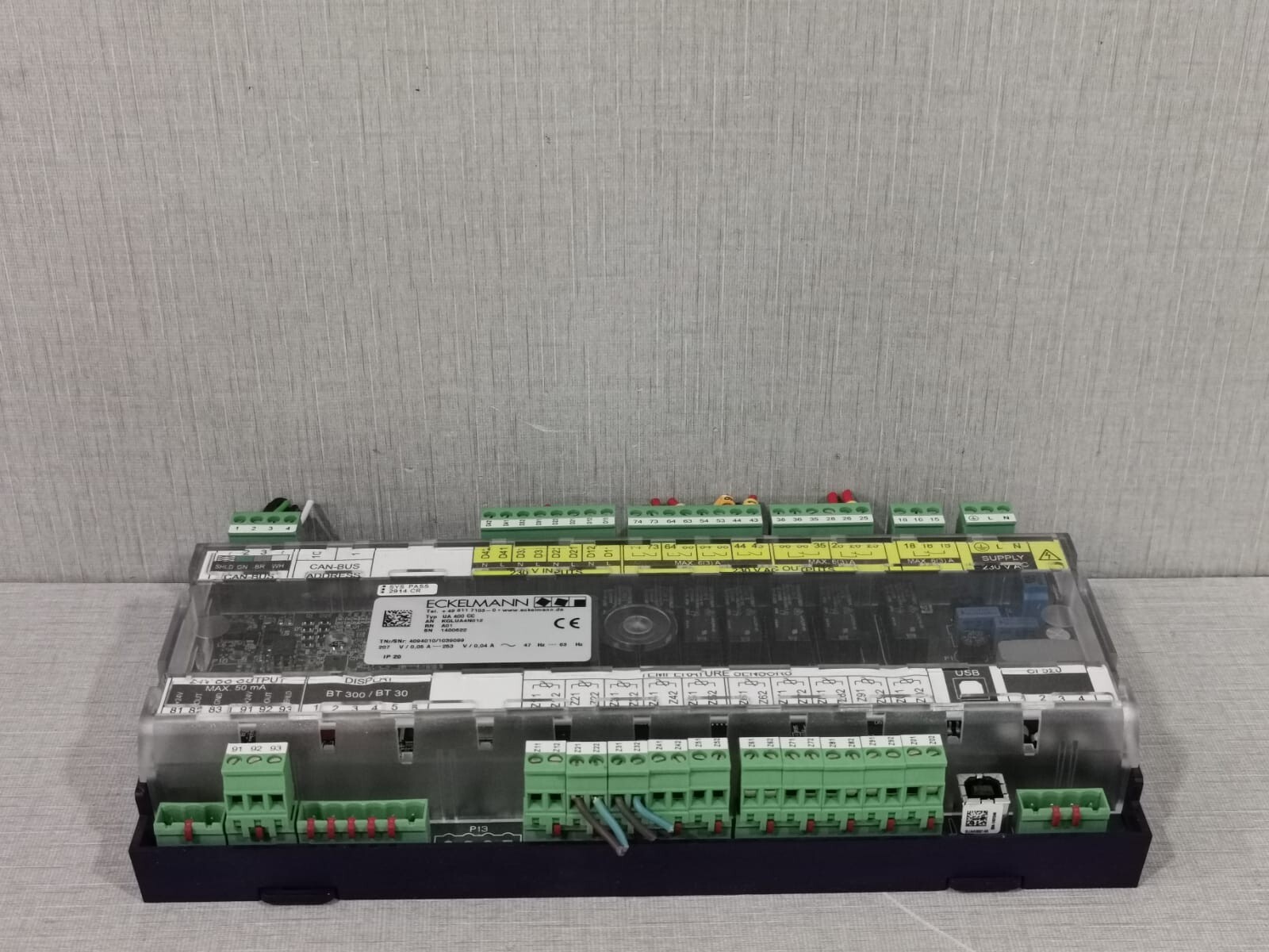 ECKELMANN UA 400 CC Eckelmann UA 400 CC Cold Storage Controller UA400CC 5