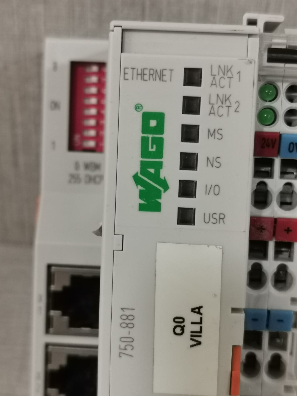 WAGO 750-881 WAGO 750-881 Ethernet Controller 2