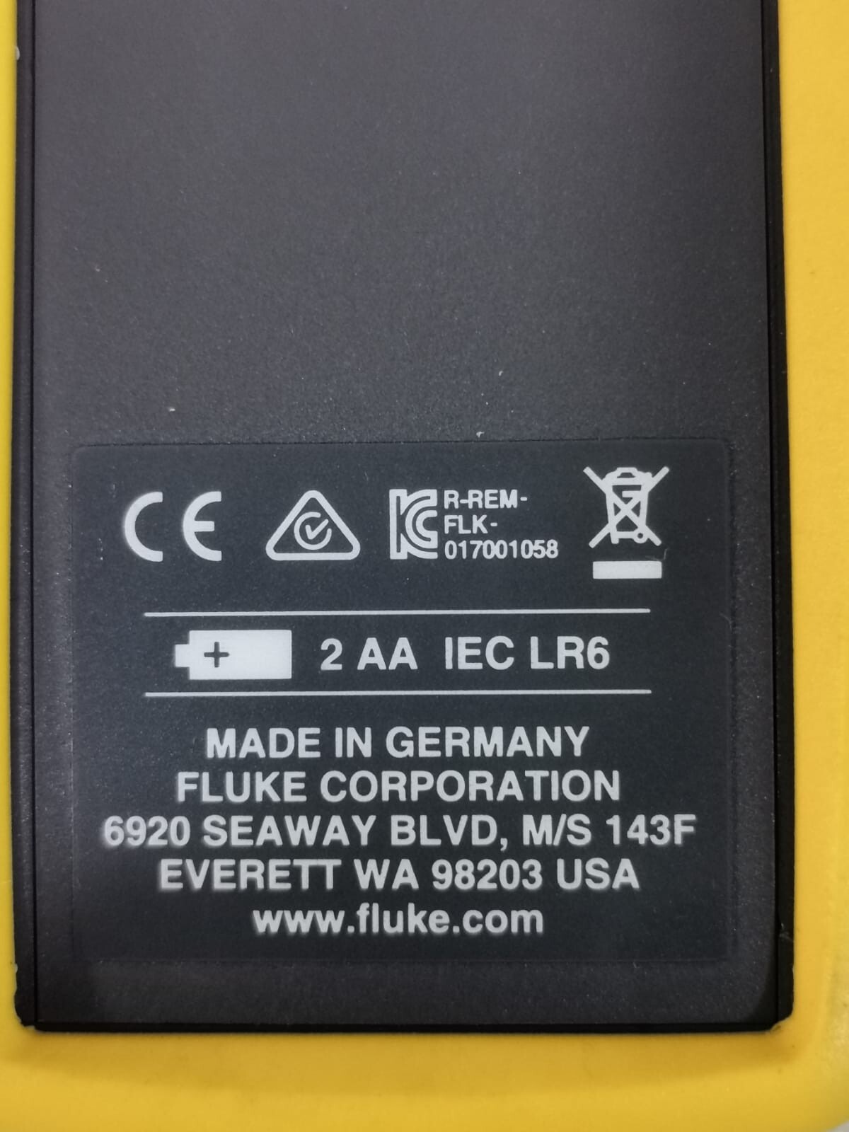 Fluke FLUKE-930 FLUKE 930 Tachometer WITHOUT BATTERY 6