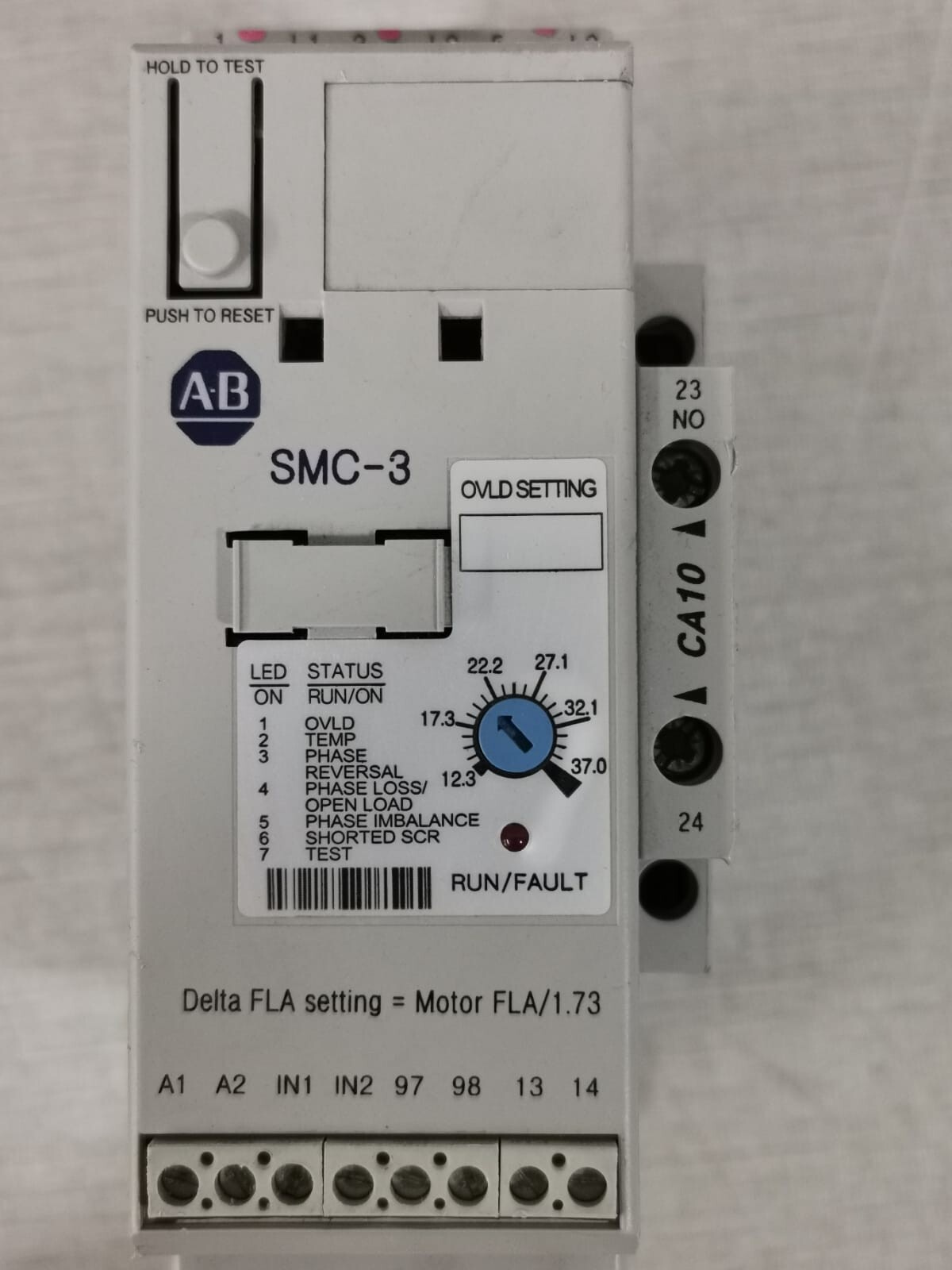 Allen Bradley 150-C37NCD Allen Bradley Soft Starter 150-C37NCD Smart Motor Controller Ser B. - 3 Phase 2