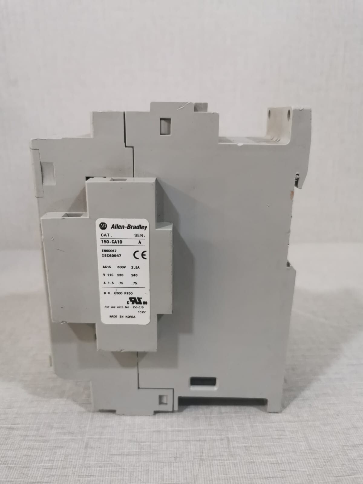 Allen Bradley 150-C37NCD Allen Bradley Soft Starter 150-C37NCD Smart Motor Controller Ser B. - 3 Phase 9