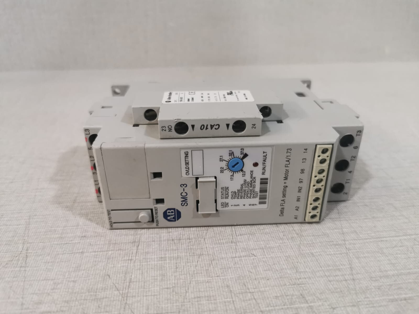 Allen Bradley 150-C37NCD Allen Bradley Soft Starter 150-C37NCD Smart Motor Controller Ser B. - 3 Phase 10