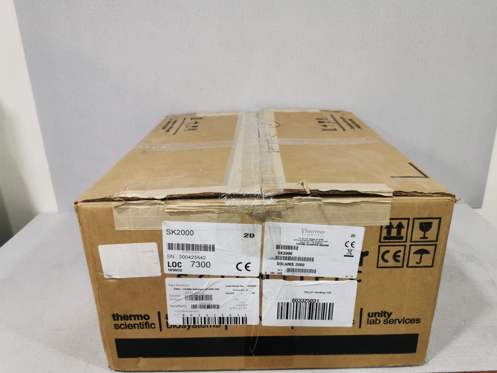 Thermo Scientific Solaris Shaker 2000 Series Thermo Scientific Model SK-2000 Solaris Shaker 2000 Series - NO PLATE 8
