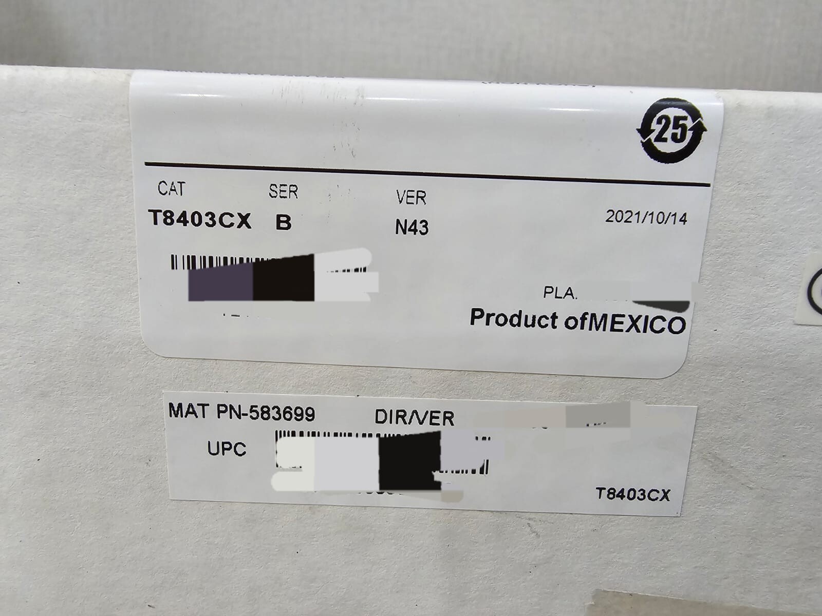 Allen-Bradley T8403CX ROCKWELL AUTOMATION T8403CX Ser. B Ver.N43 PN-583699 24VDC DIGITAL INPUT MODULE 2