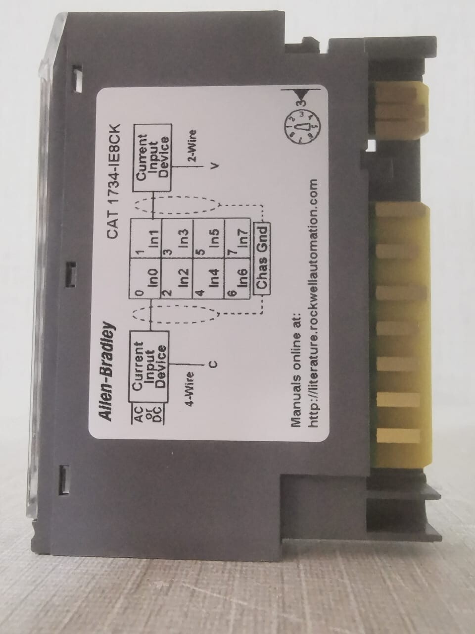 Allen-Bradley 1734-IE8CK Allen-Bradley 1734-IE8CK Ser C Point I/O 8 Point Analog Input Module-K 5