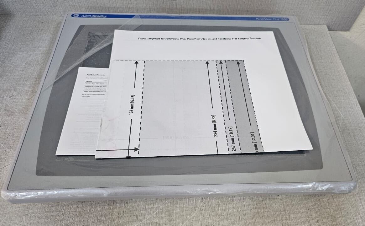 Allen-Bradley 2711P-RDT15C Allen Bradley 2711P-RDT15C Series C PanelView Plus 1500 Display module 2