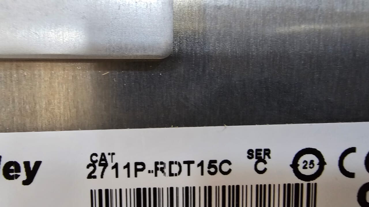 Allen-Bradley 2711P-RDT15C Allen Bradley 2711P-RDT15C Series C PanelView Plus 1500 Display module 5