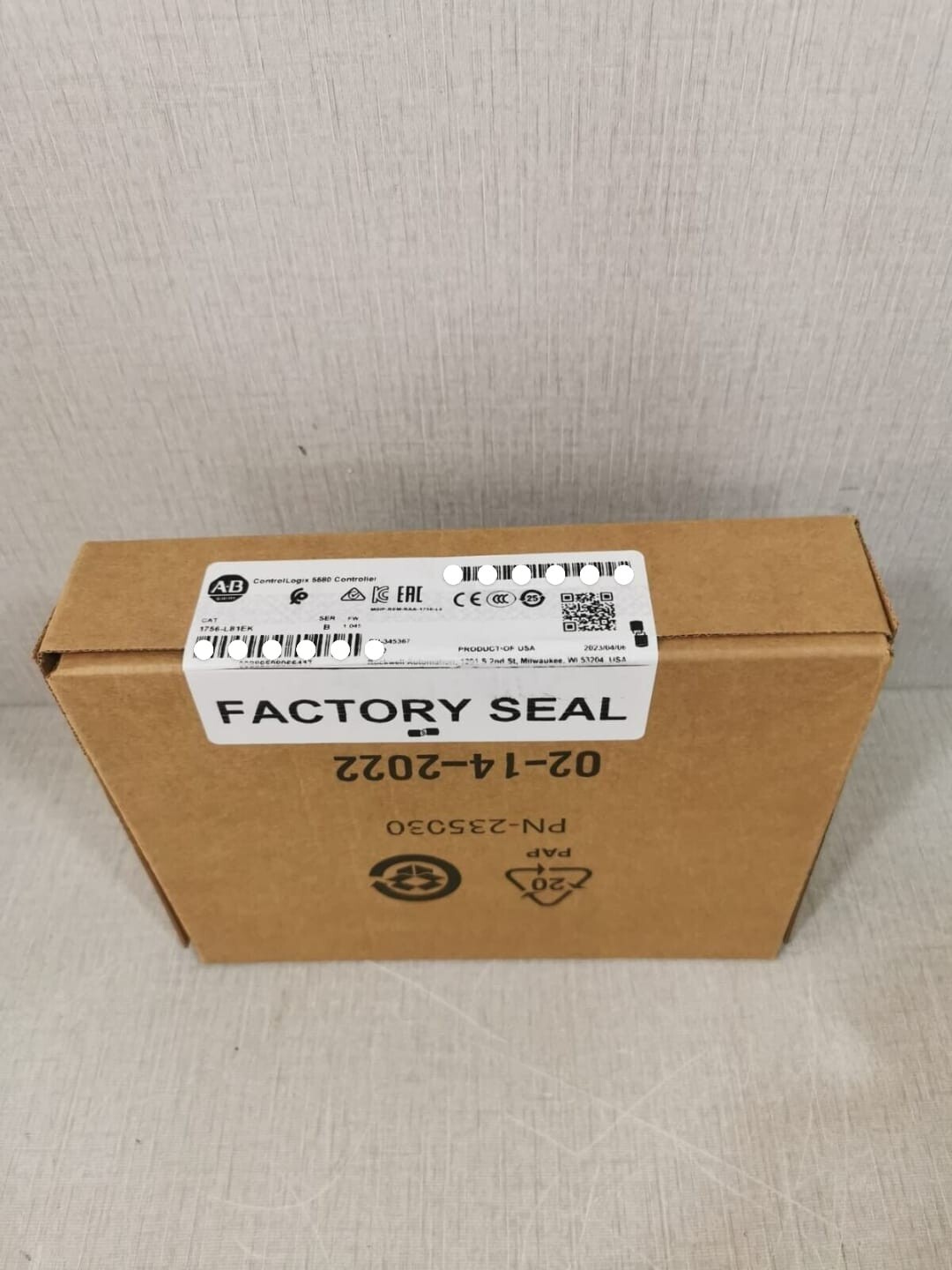 Allen-Bradley 1756-L81EK Allen Bradley 1756-L81EK ControlLogix 5580 Controller 4