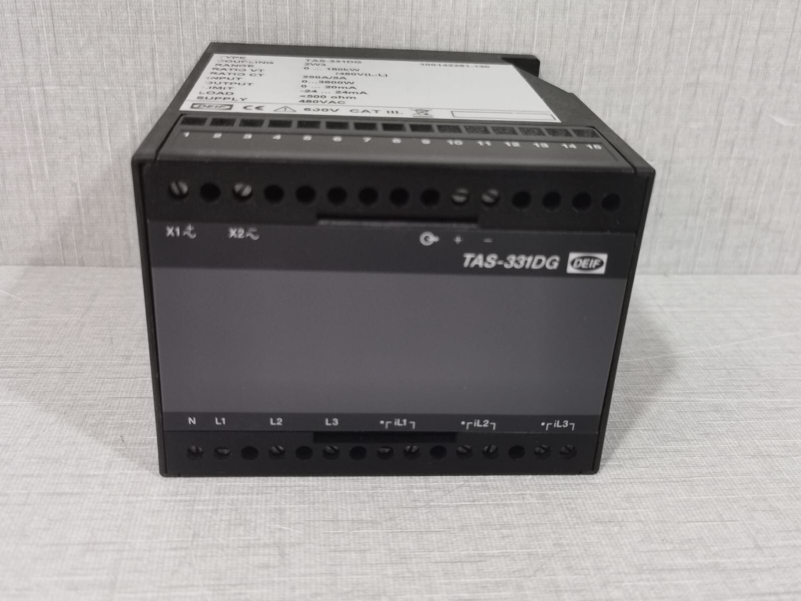 DEIF TAS-331DG DEIF TAS-331DG SELECTABLE TRANSDUCER 2W3 2