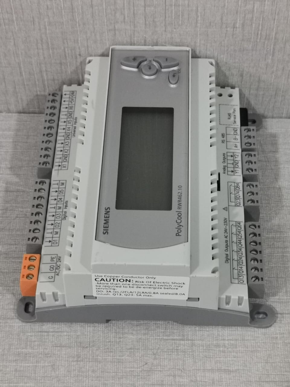 Siemens RWR462.10 Siemens PolyCool RWR462.10 - Superheat Controller for Dry Expansion 9