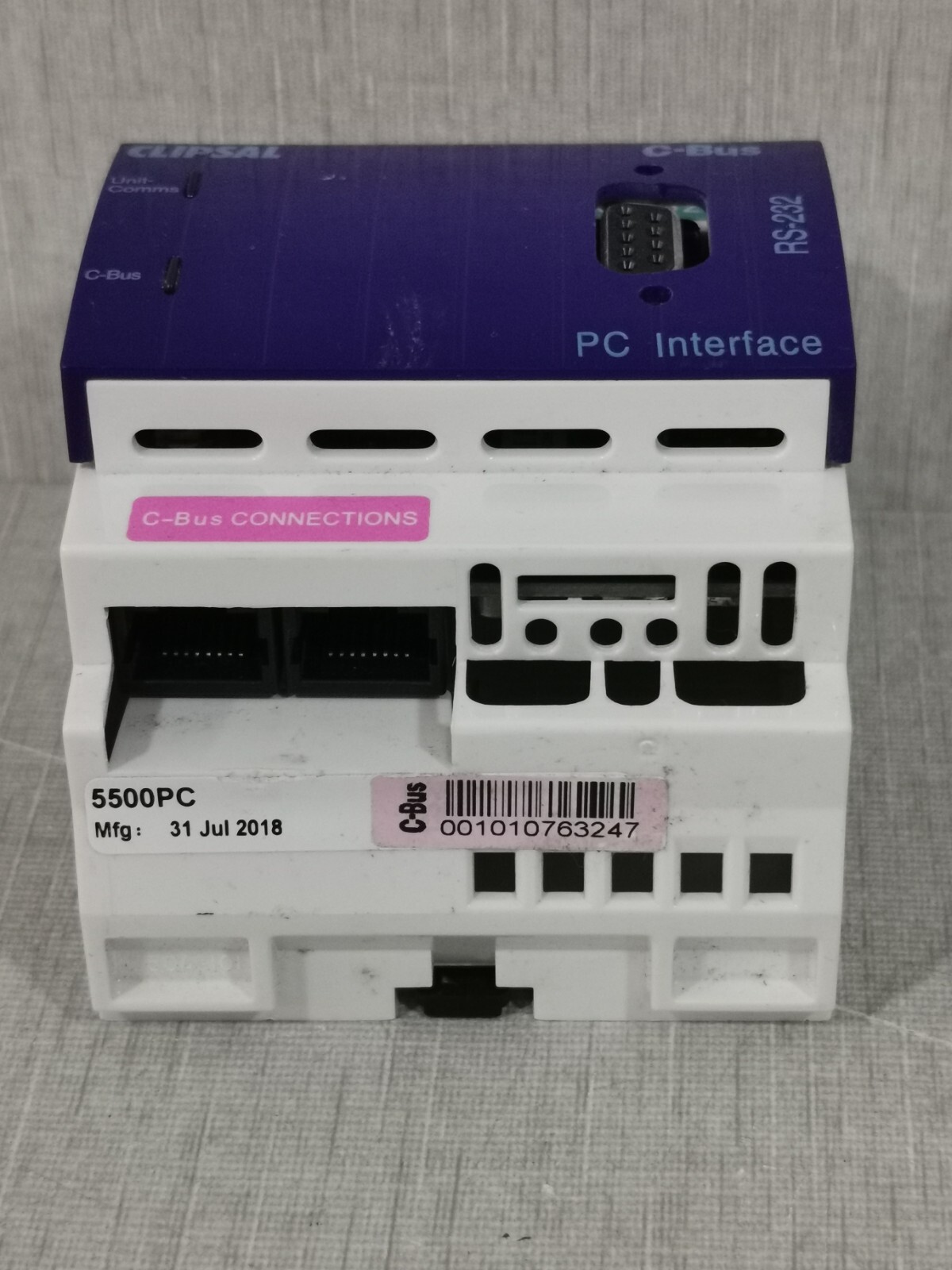 clipsal 5500PC CLIPSAL 5500PC PC Interface C-Bus2 MFG.2018 3