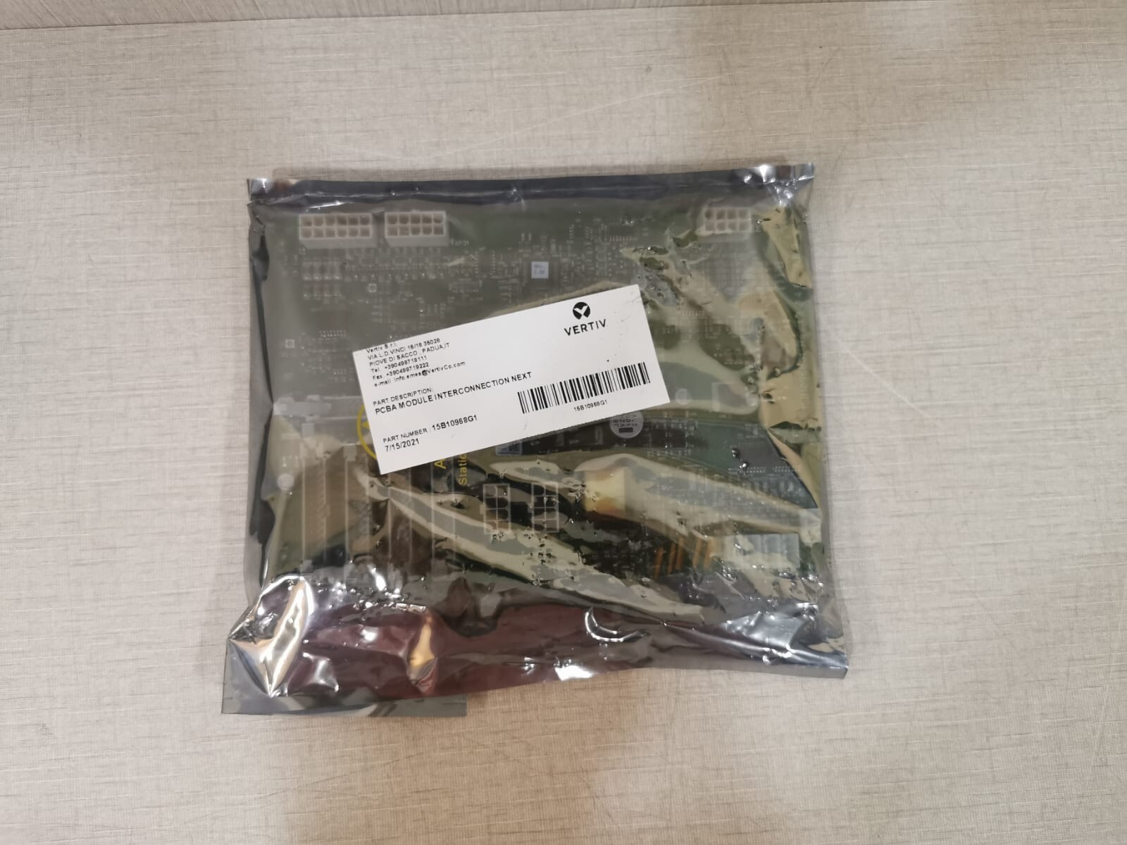 VERTIV 15B10968G1 VERTIV 15B10968G1 PCBA Module Interconnection Next Rev. 6 3