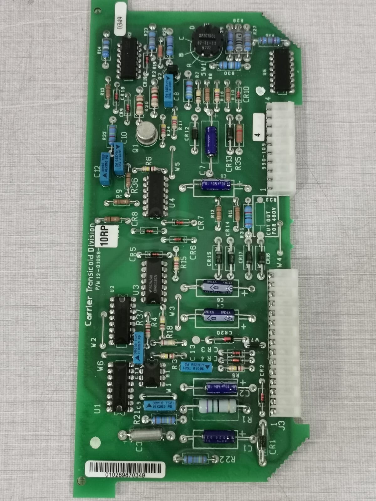 Carrier 12-01058-10RP CARRIER TRANSICOLD DIVISION 12-01058-10RP 5
