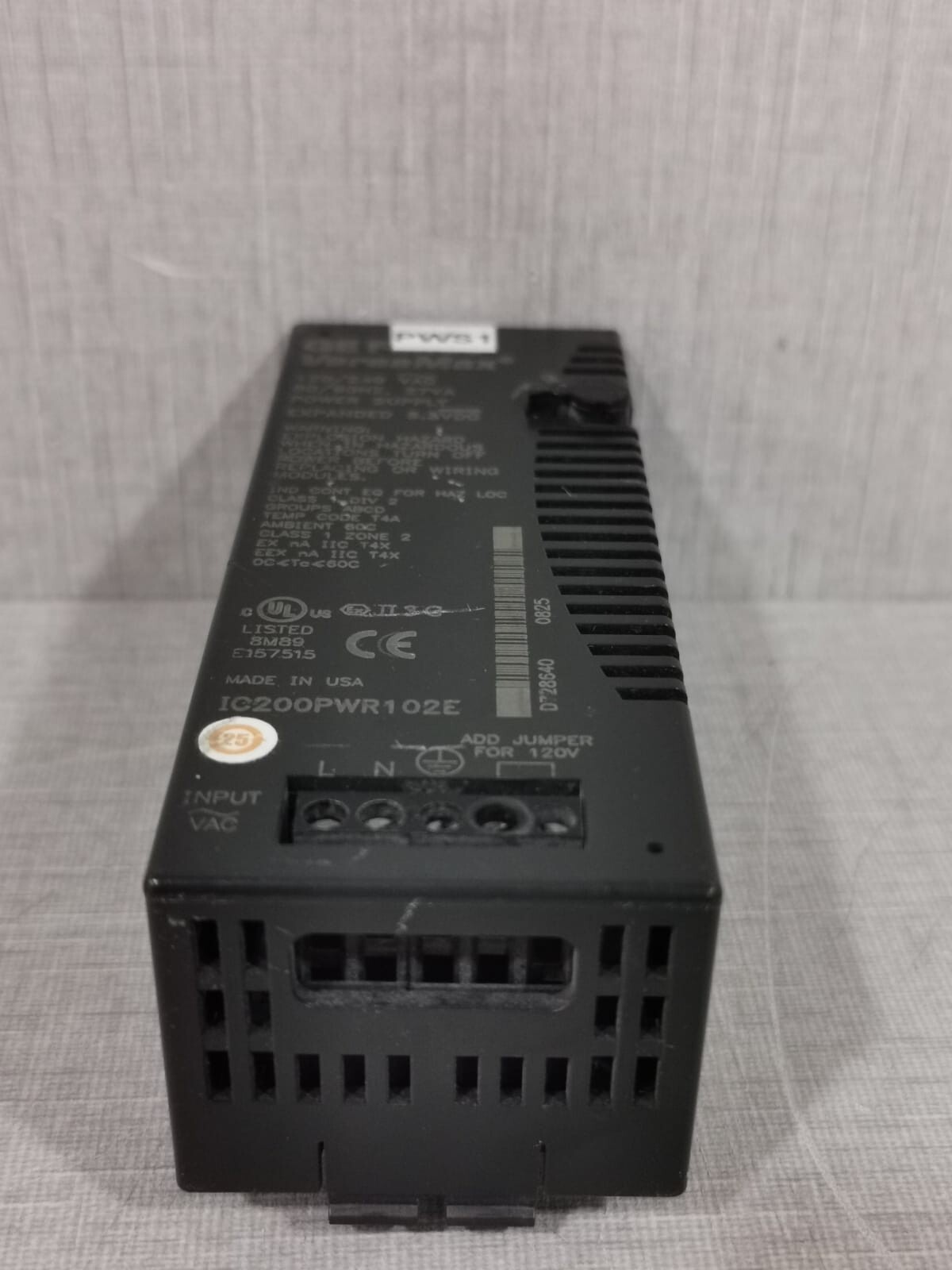 GE Fanuc IC200PWR102E GE Fanuc VersaMax IC200PWR102E POWER SUPPLY 120/240VAC 5