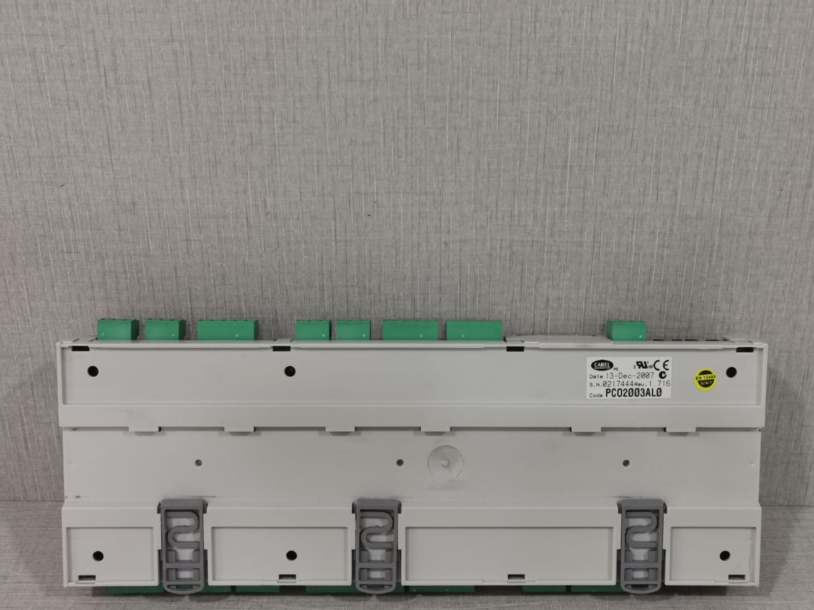 CAREL PCO2003AL0 CAREL PCO2 PCO2003AL0 REV 1.716 PROGRAMMABLE CONTROLLER 8
