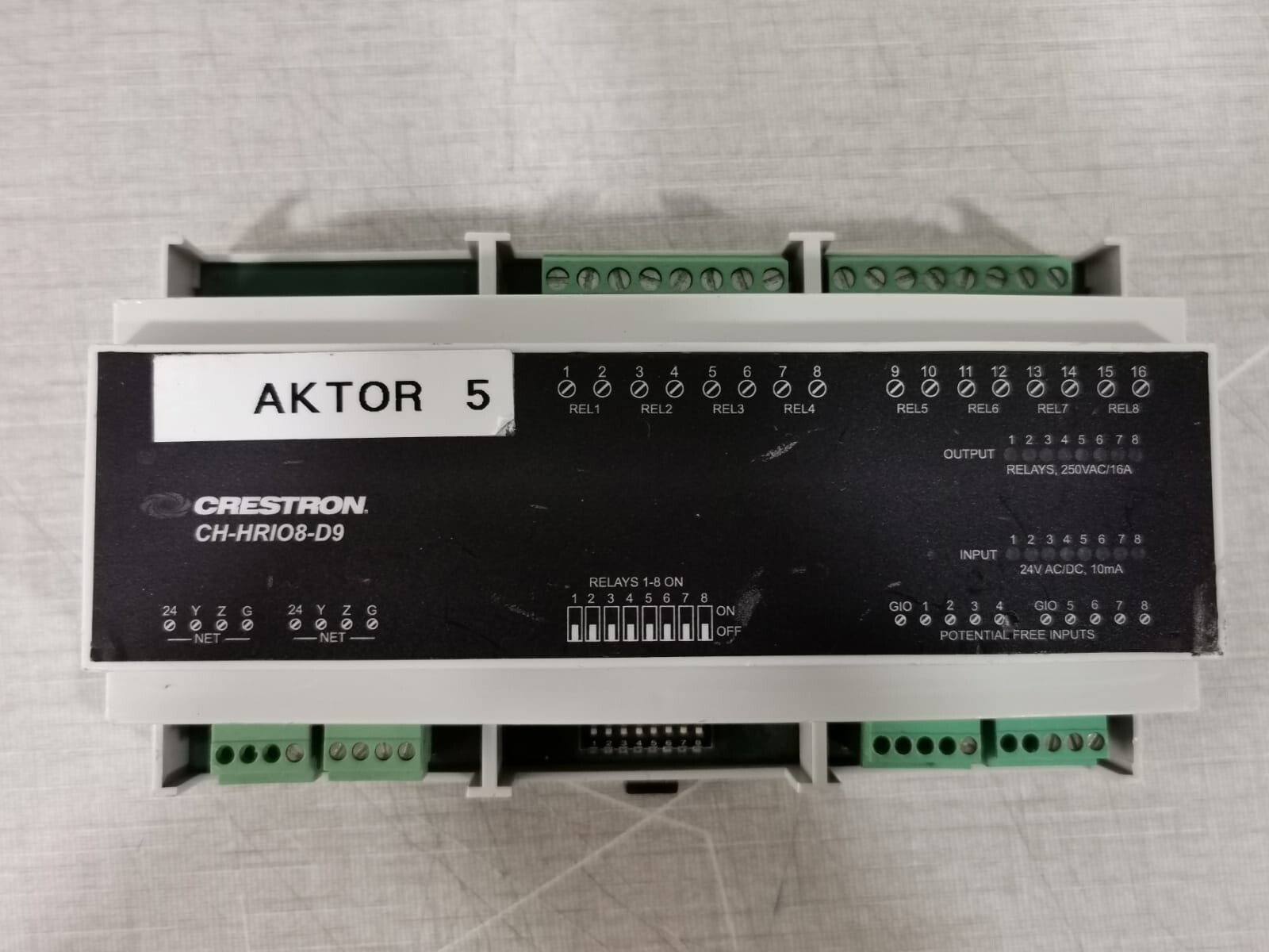 Crestron CH-HRIO8-D9 CRESTRON CH-HRIO8-D9 Relay Module 4