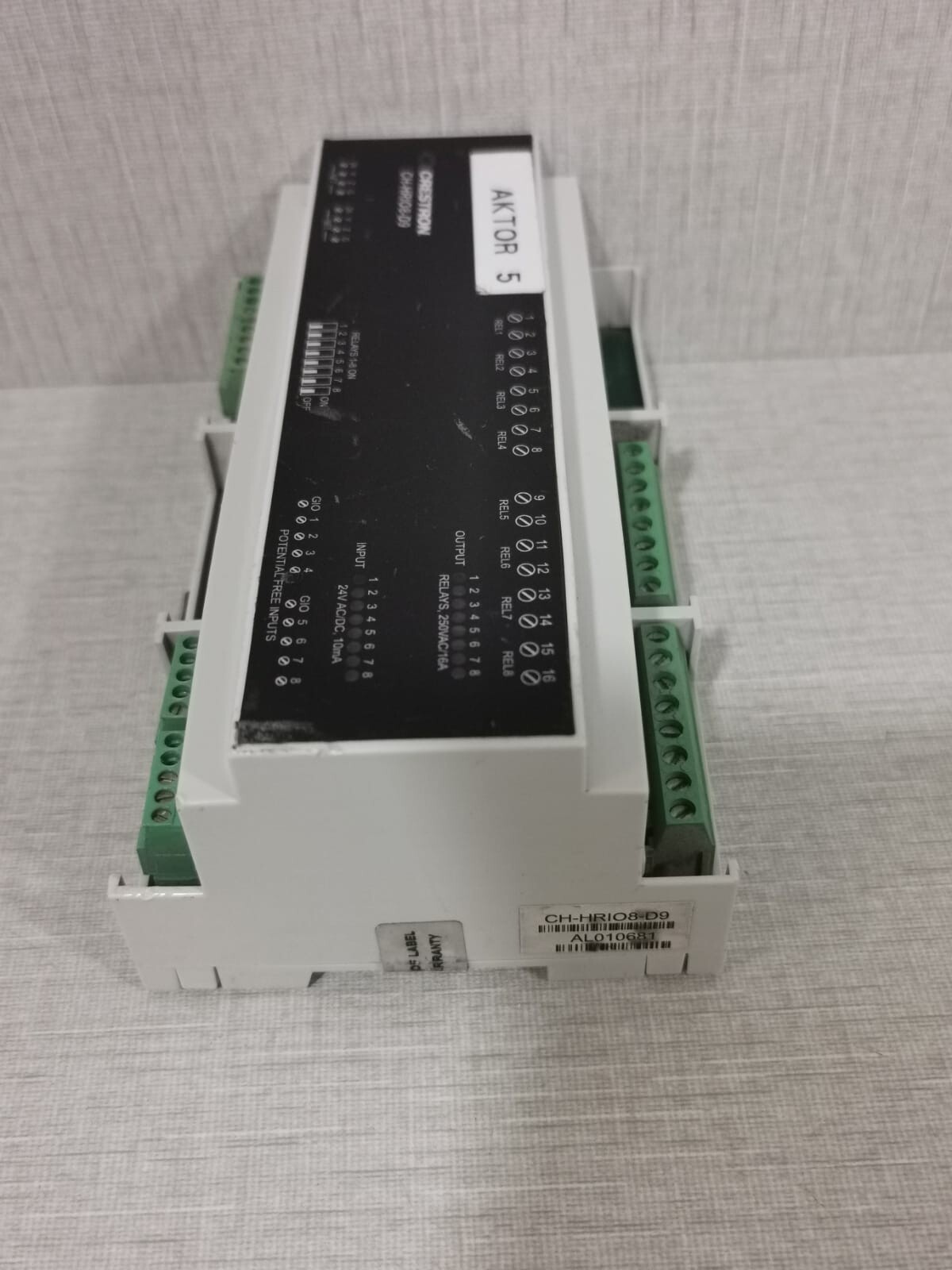 Crestron CH-HRIO8-D9 CRESTRON CH-HRIO8-D9 Relay Module 8