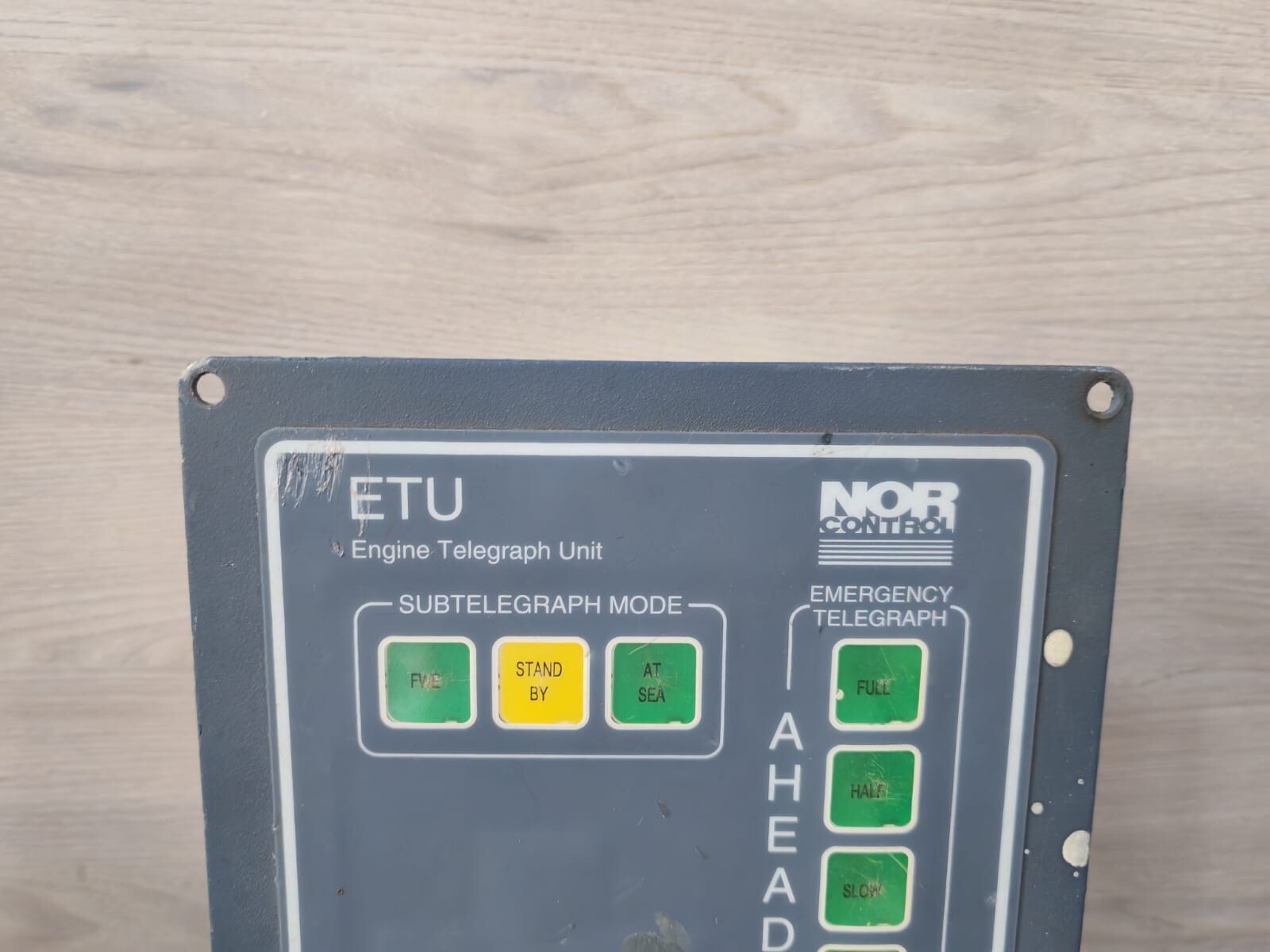 KONGSBERG NorControl ETU 001 820001 Engine Telegraph Unit / Part No: 8200011 7