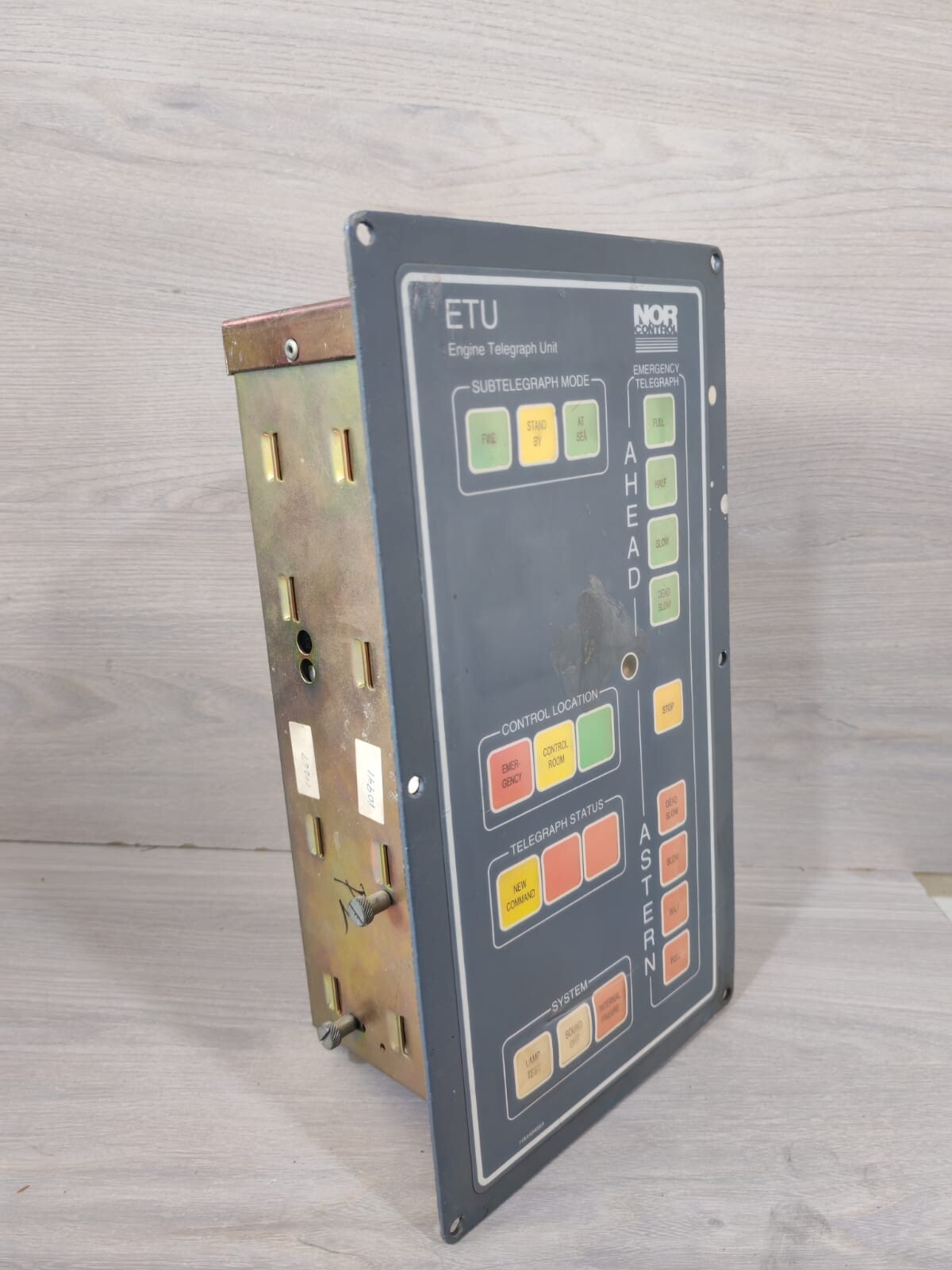KONGSBERG NorControl ETU 001 820001 Engine Telegraph Unit / Part No: 8200011 9