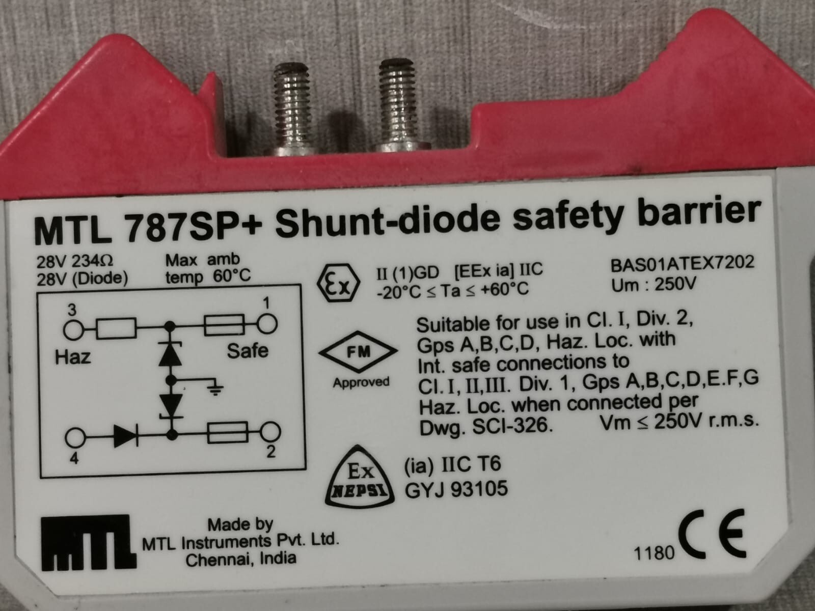 MTL 787SP MTL 787SP+ SHUNT -DIODE SAFETY BARRIER 2
