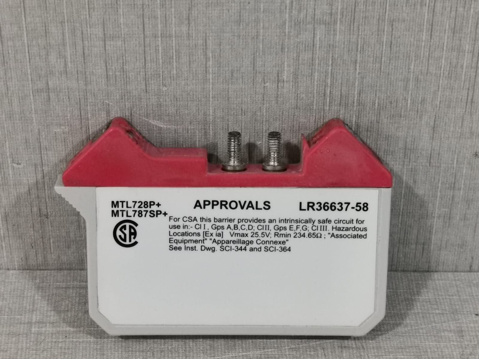MTL 787SP MTL 787SP+ SHUNT -DIODE SAFETY BARRIER 7