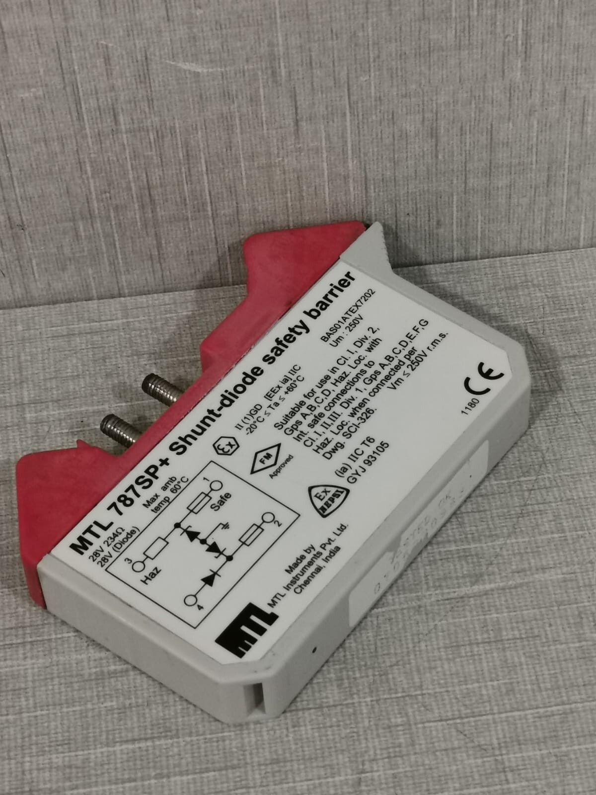 MTL 787SP MTL 787SP+ SHUNT -DIODE SAFETY BARRIER 8
