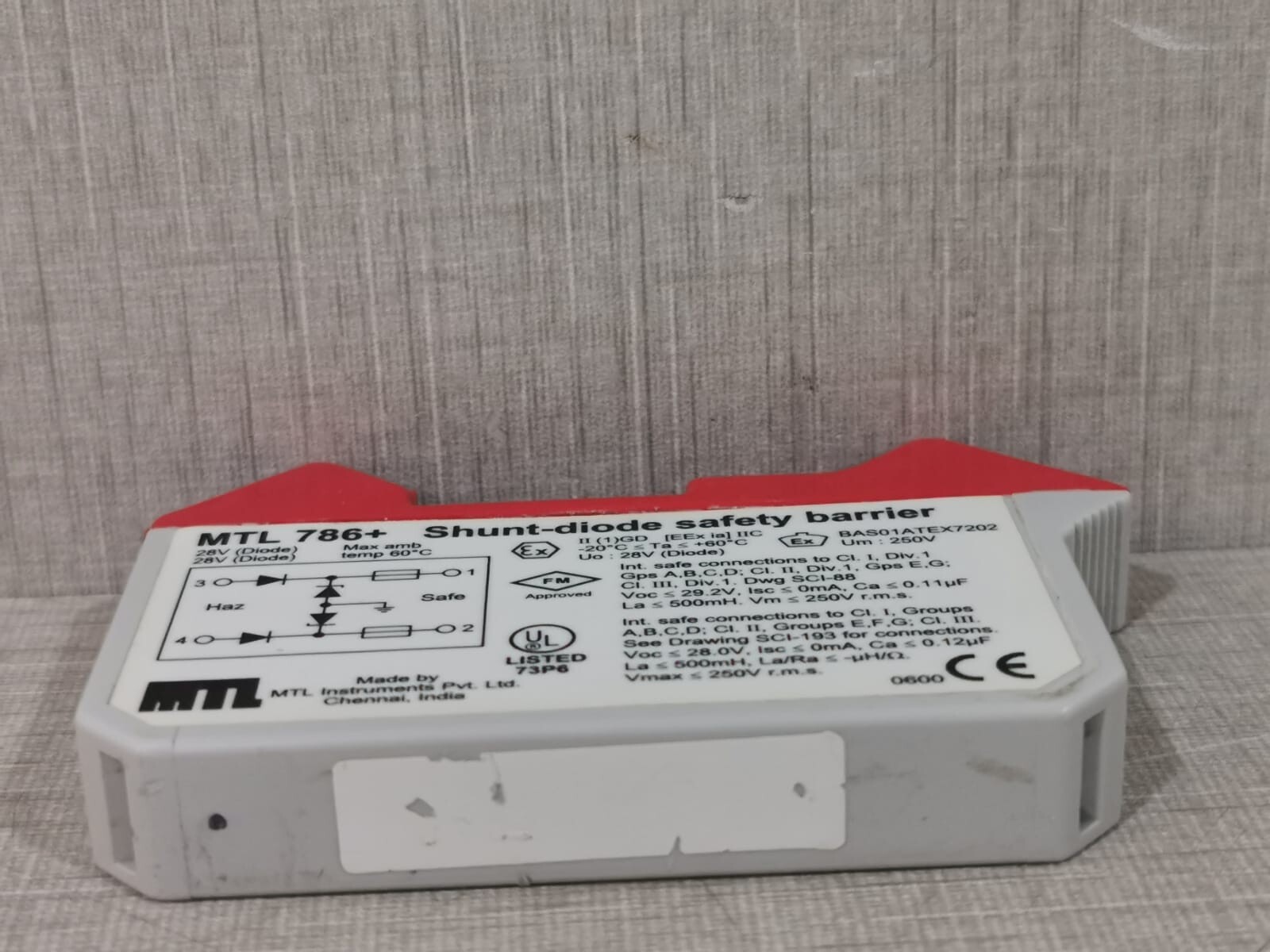 MTL MTL 786+ MTL 786+ SHUNT-DIODE SAFETY BARRIER 4