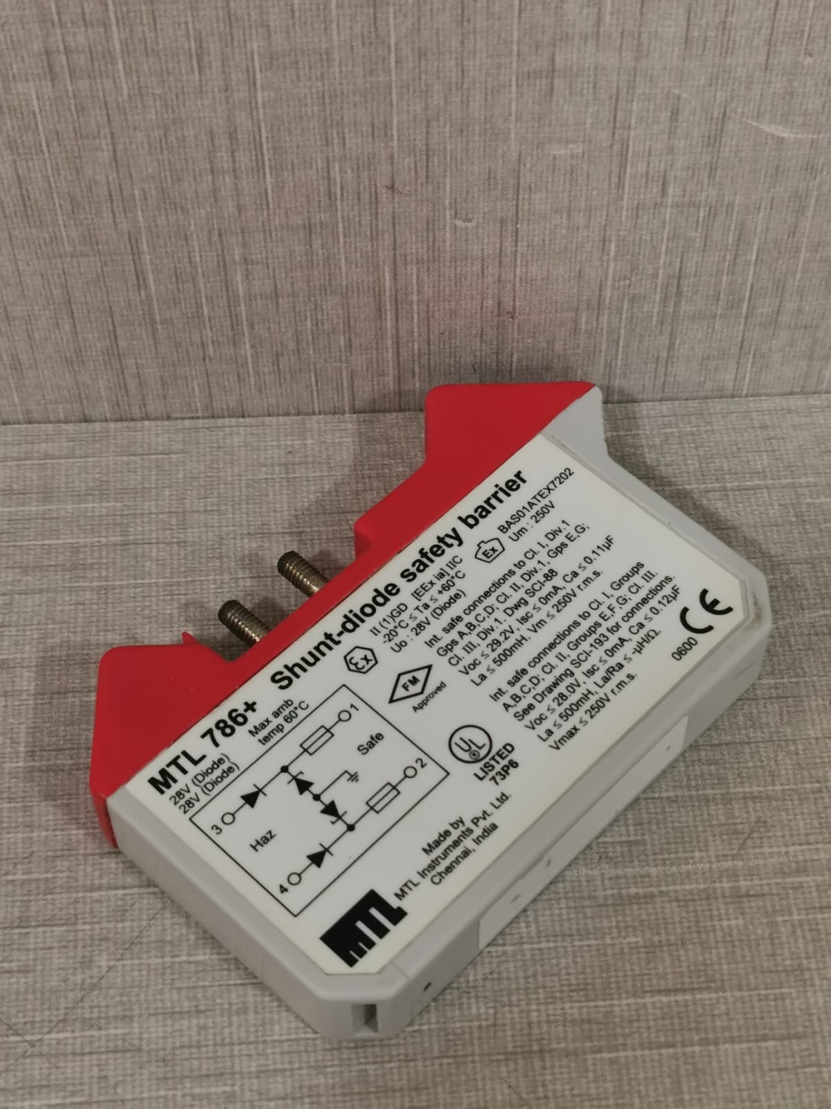 MTL MTL 786+ MTL 786+ SHUNT-DIODE SAFETY BARRIER 7