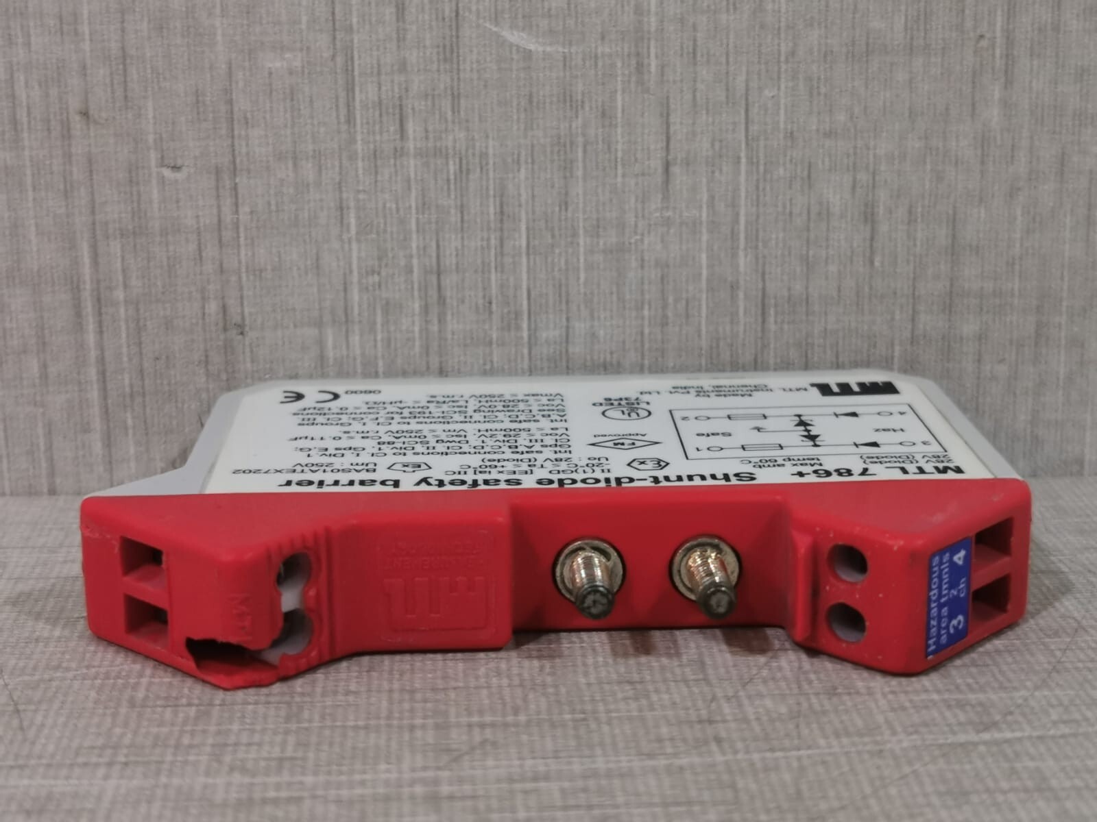 MTL MTL-786 MTL 786+ SHUNT-DIODE SAFETY BARRIER 3