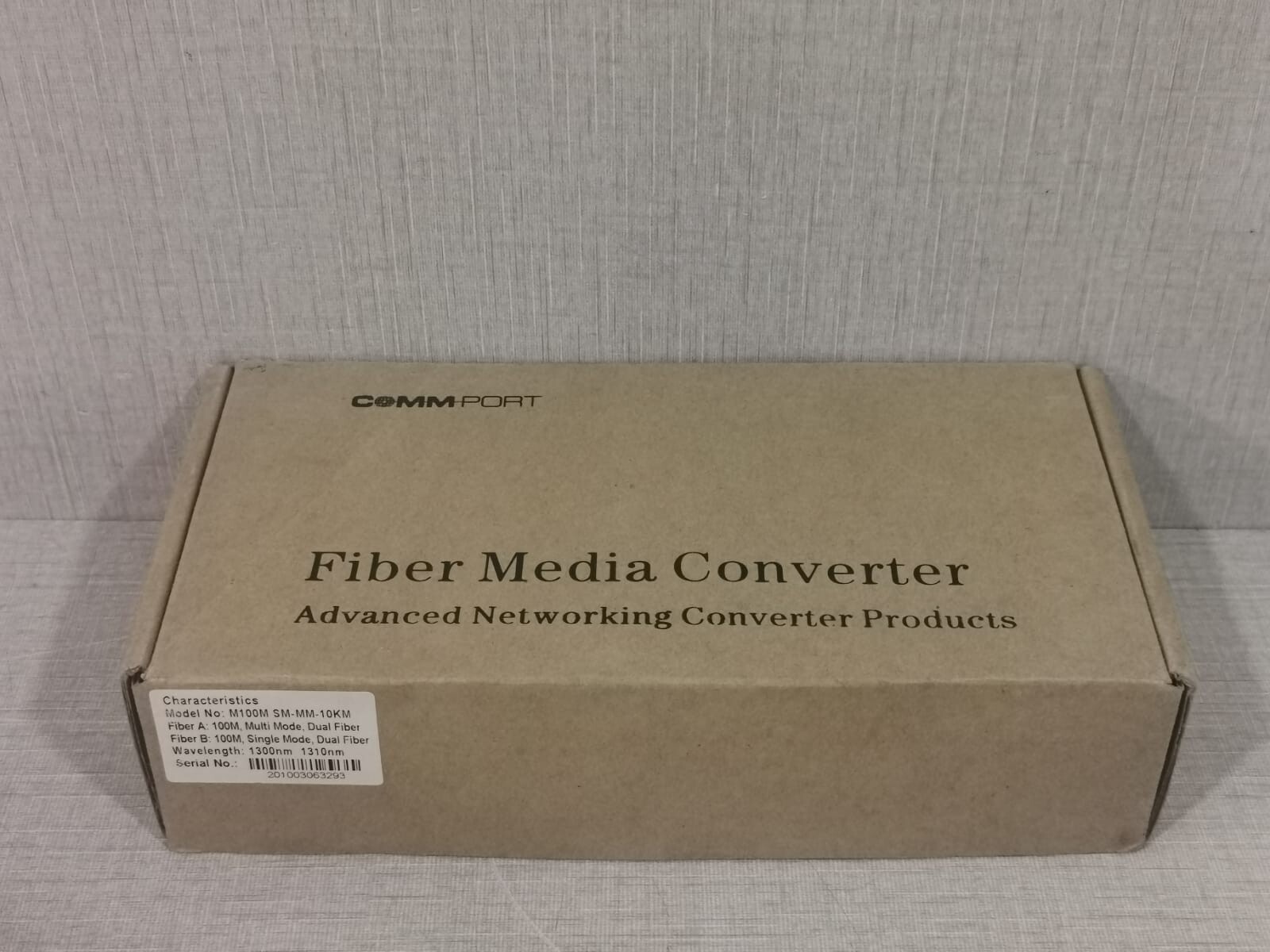 COMMPORT MM-10KM COMMPORT M100M SM-MM-10KM MULTIMODE TO SINGLEMODE FIBER COVERTER 8