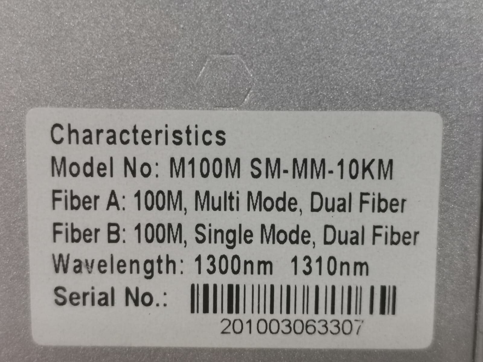 COMMPORT MM-10KM COMMPORT M100M SM-MM-10KM MULTIMODE TO SINGLEMODE FIBER COVERTER 2