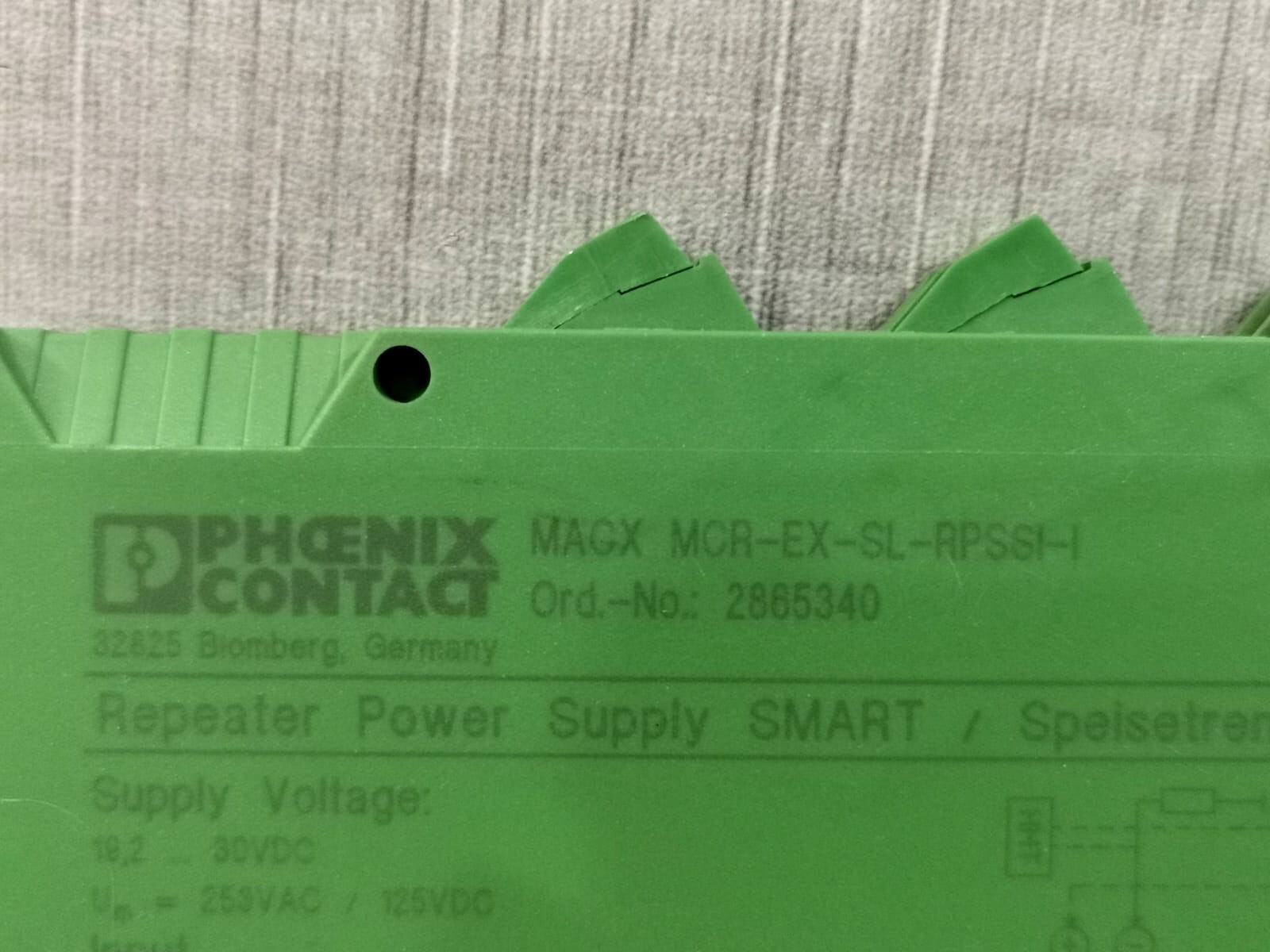 Phoenix Contact MCR-EX-SL-RPSSI-I PHOENIX CONTACT MACX MCR-EX-SL-RPSSI-I REPEATER POWER SUPPLY SMART 2