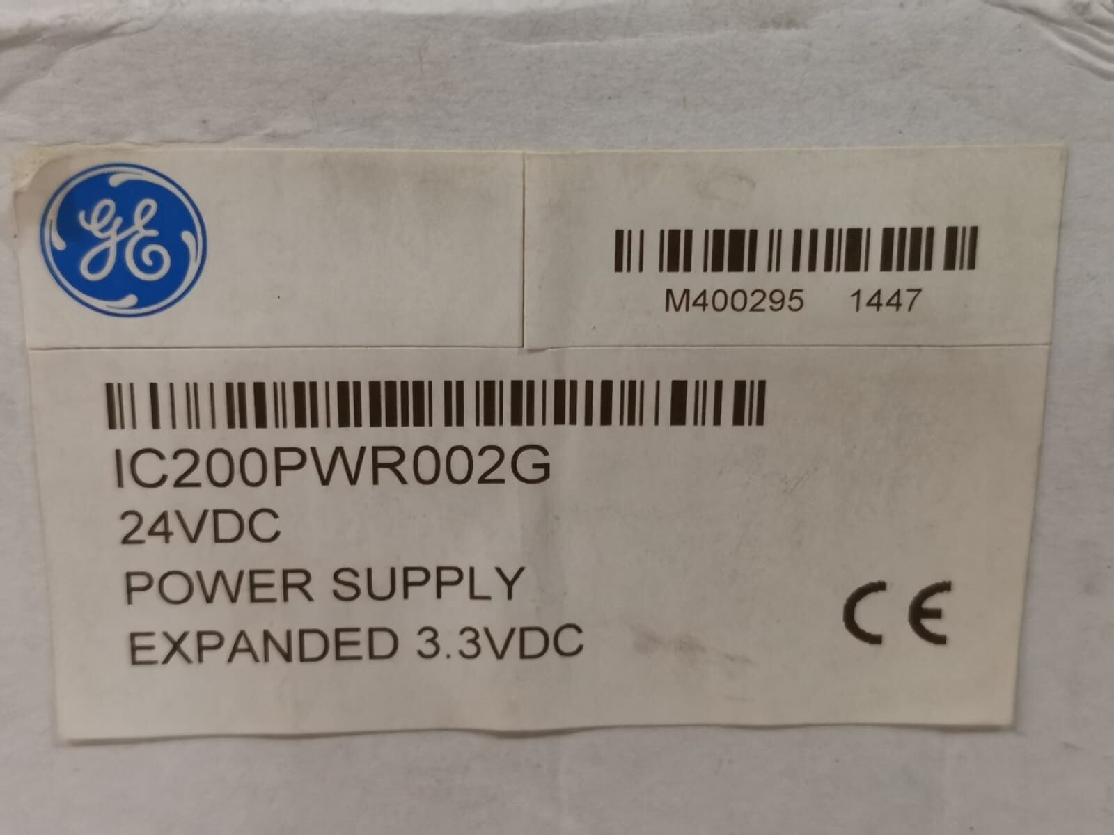 GE IC200PWR002G GE Fanuc IC200PWR002G Power Supply- With Old Stock Box 10