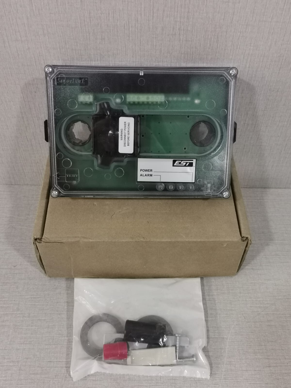 EDWARD SYSTEM TECHNOLOGY SIGA-SD PHOTOELECTRIC DUCT SMOKE SENSOR-SIGNATURE