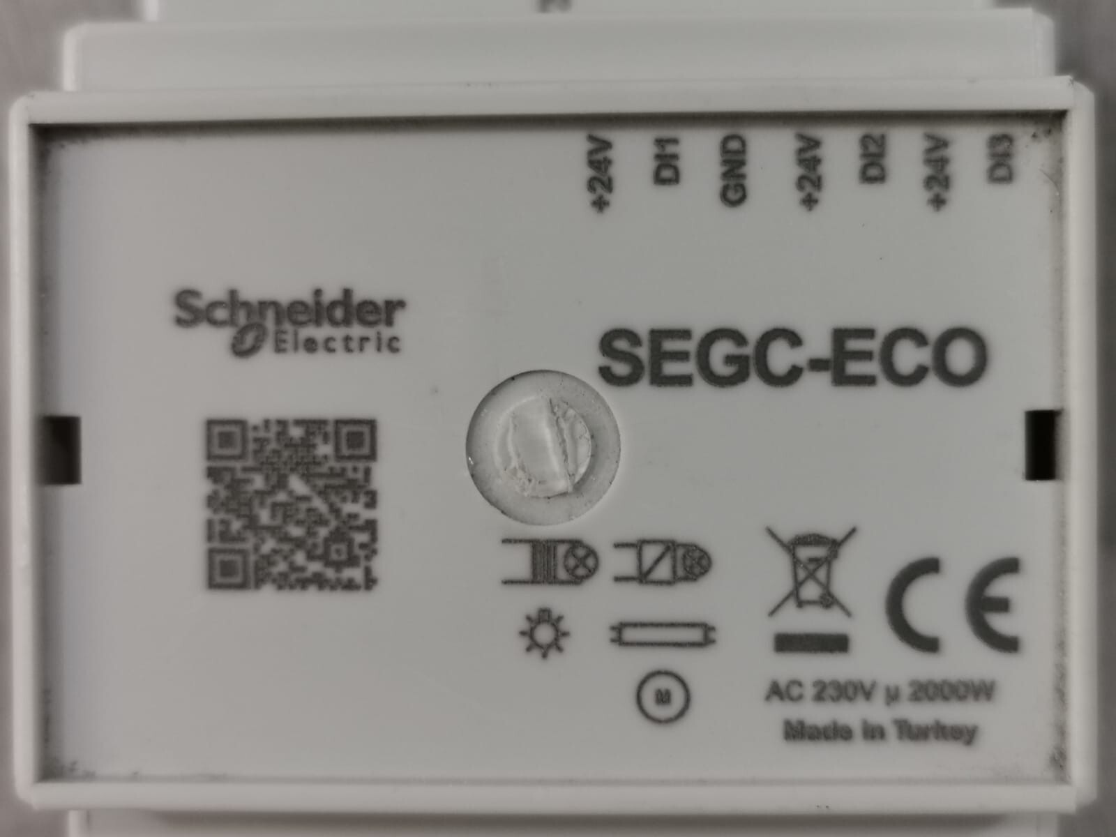 Schneider Electric SEGC-ECO SCHNEIDER ELECTRIC SEGC-ECO AC230V CONTROLLER 2