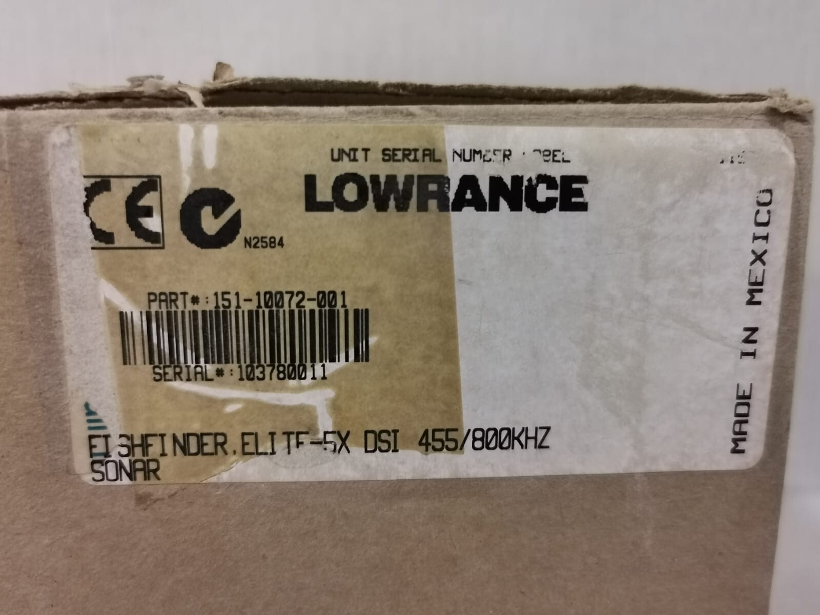 Lowrance ELITE-D-5x DSI LOWRANCE ELITE-D-5x DSI FISHFINDER SONAR 4