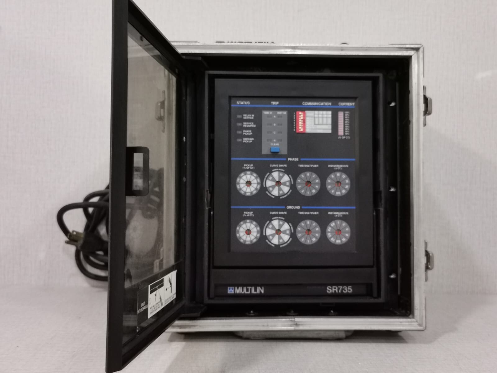 MULTILIN SR735 MULTILIN SR735 / 735-5-5-125-485-DEMO FEEDER RELAY VER. 25D141D1.000 5AMPS 2