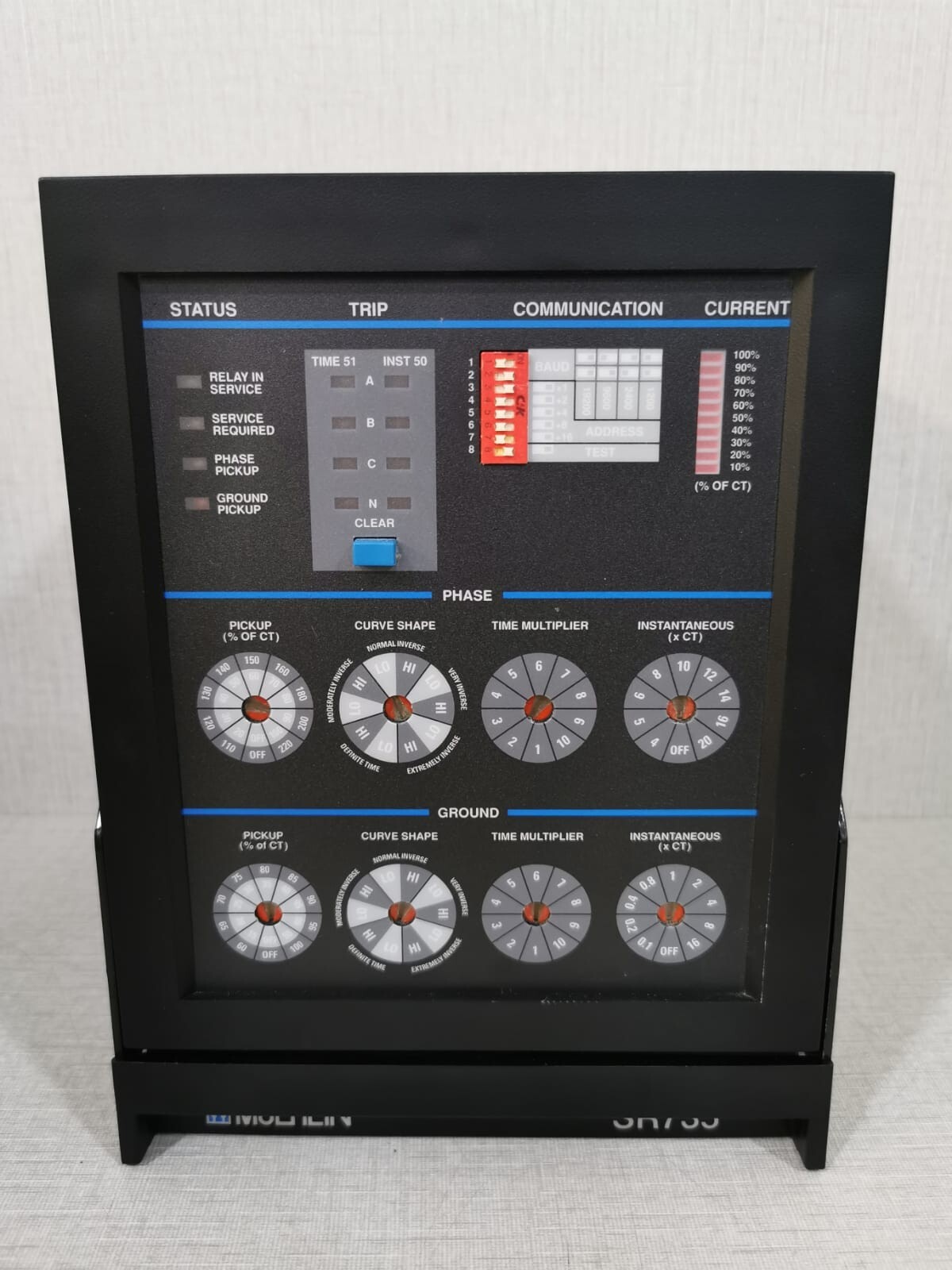 MULTILIN SR735 MULTILIN SR735 / 735-5-5-125-485-DEMO FEEDER RELAY VER. 25D141D1.000 5AMPS 5