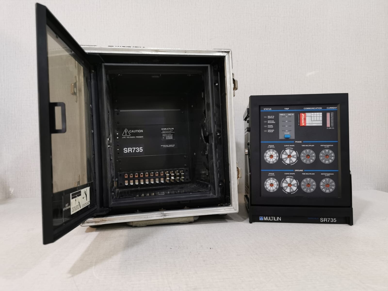 MULTILIN SR735 / 735-5-5-125-485-DEMO FEEDER RELAY VER. 25D141D1.000 5AMPS