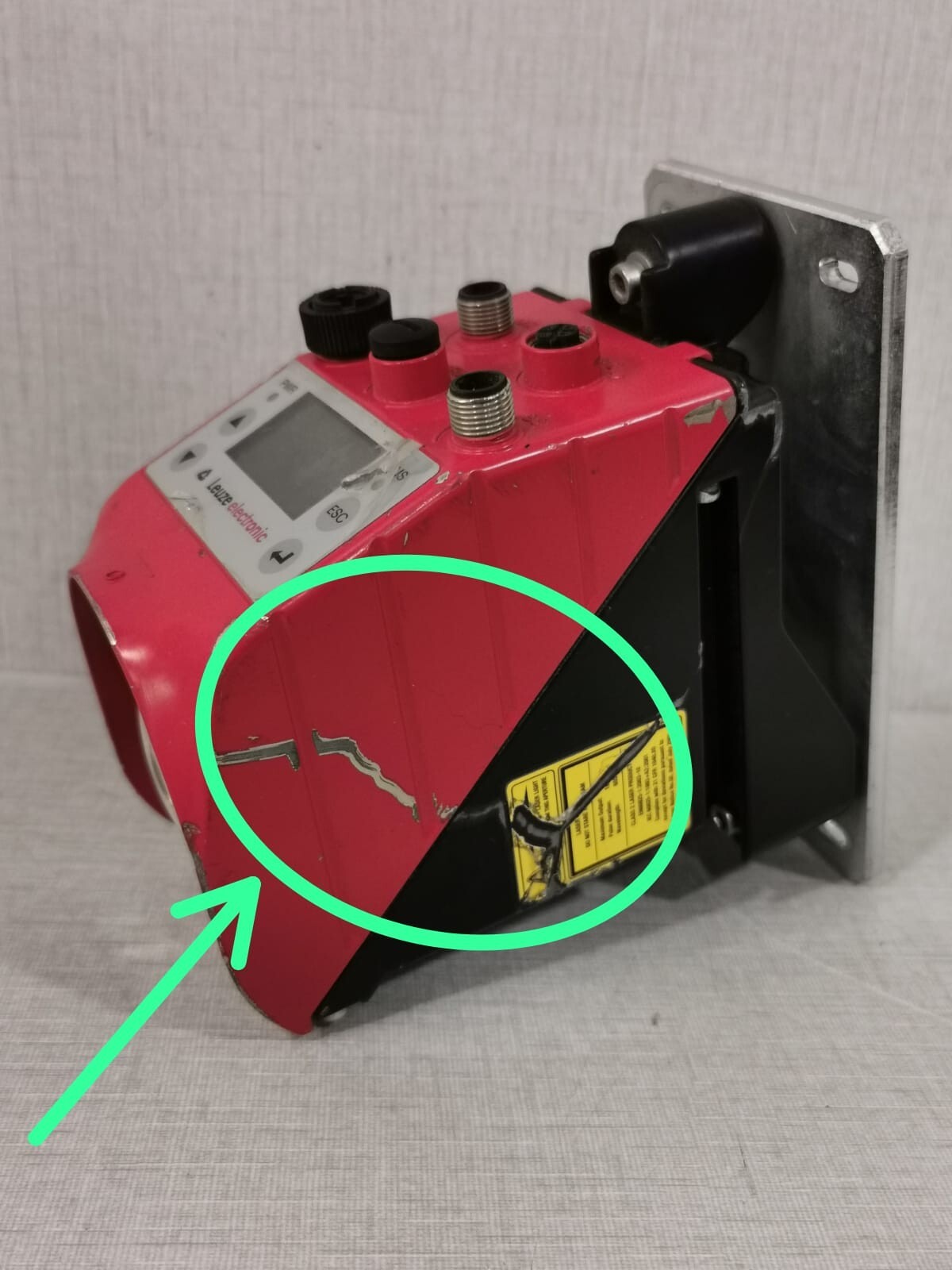 Lueze 120-11 50103157 V01.13 Leuze AMS-200/120-11/120-11 50103157 V01.13 Laser Distance Sensor 3