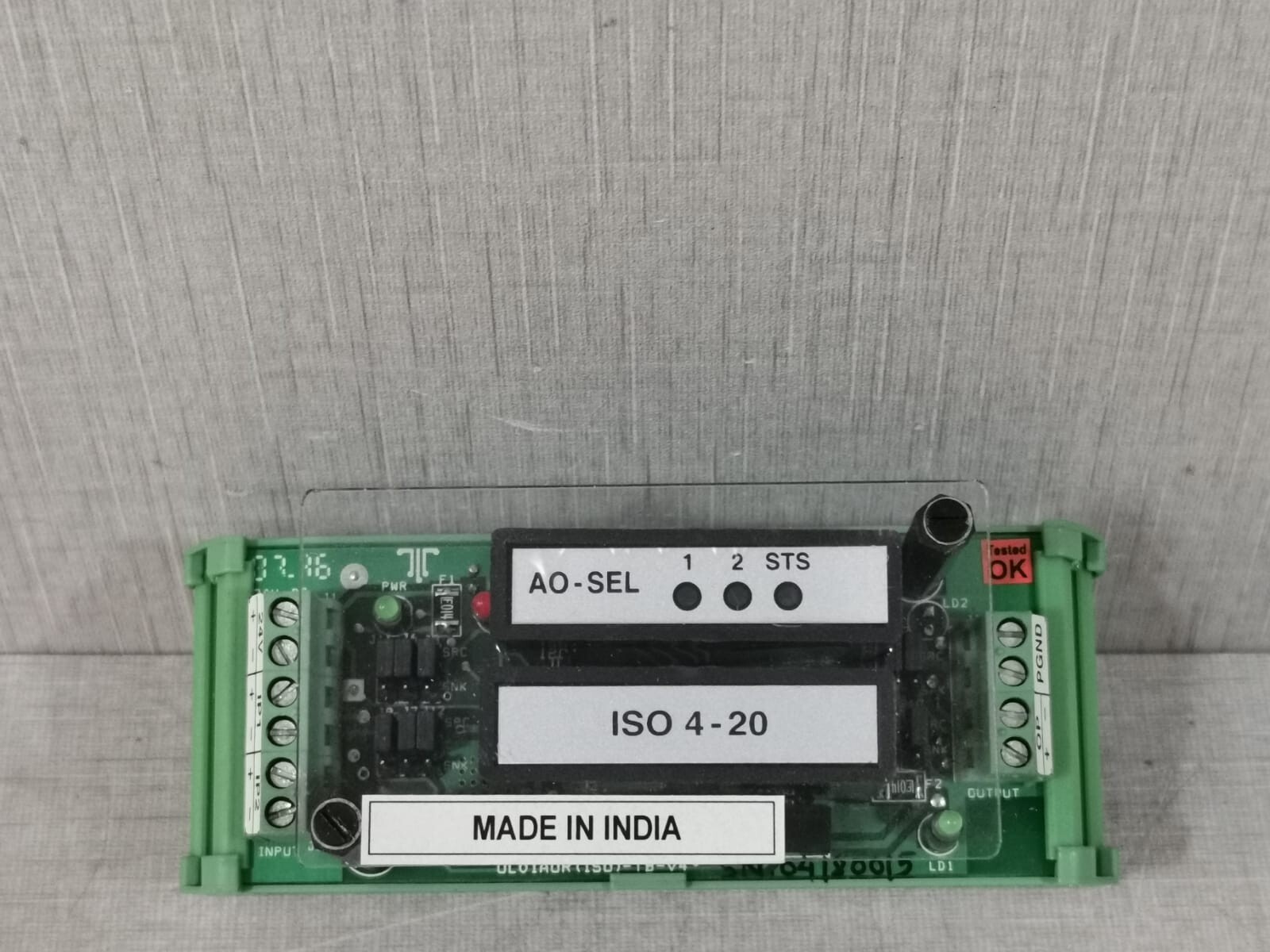 UL UL01A0R(ISO)-TB-V4 UL UL01A0R(ISO)-TB-V4 FIELD INTERFACE MODULE 3