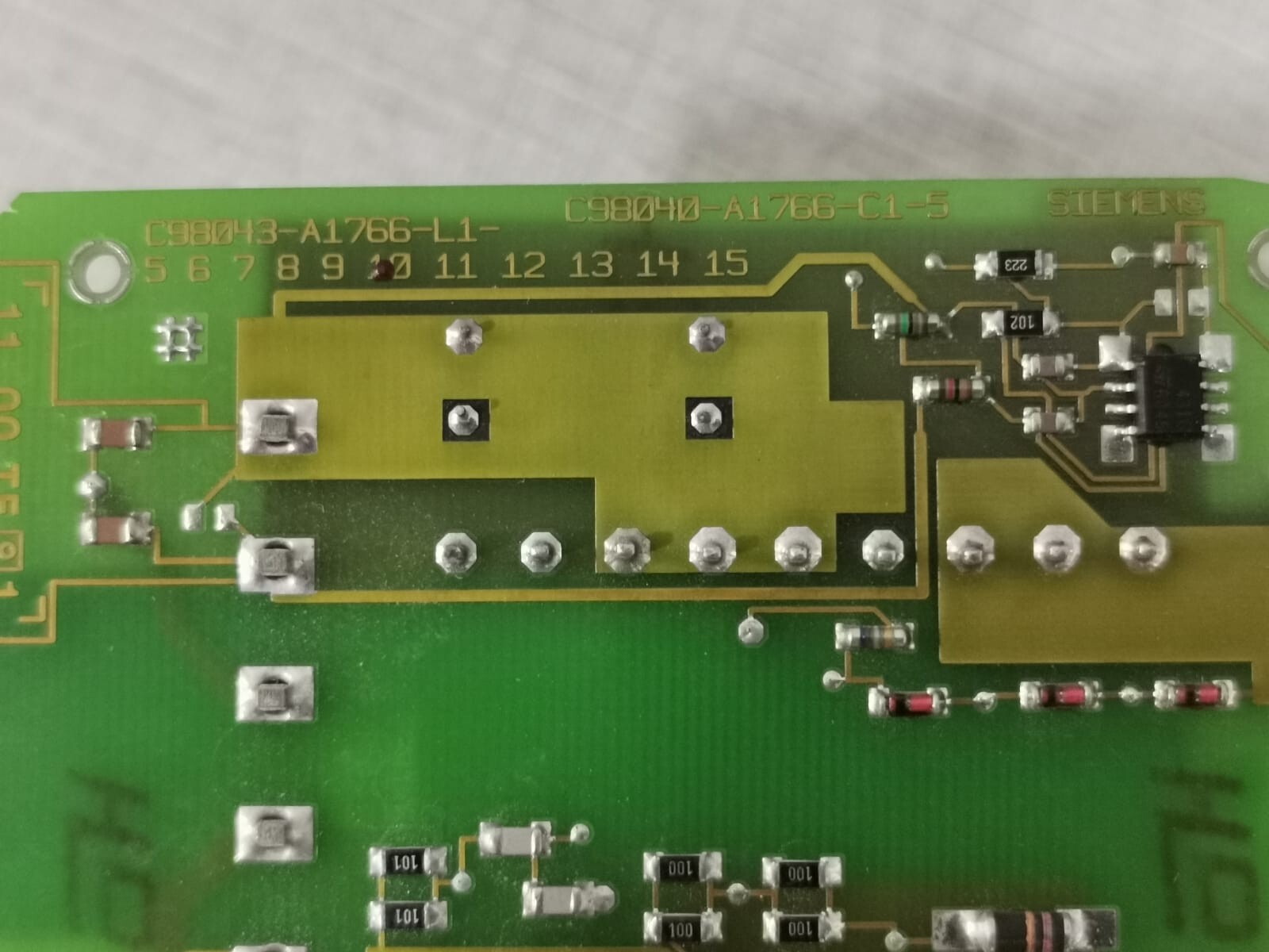 Siemens C98043-A1766-L/C98040-A1766-C1-5 SIEMENS C98043-A1766-L/C98040-A1766-C1-5 PCB BOARD 4