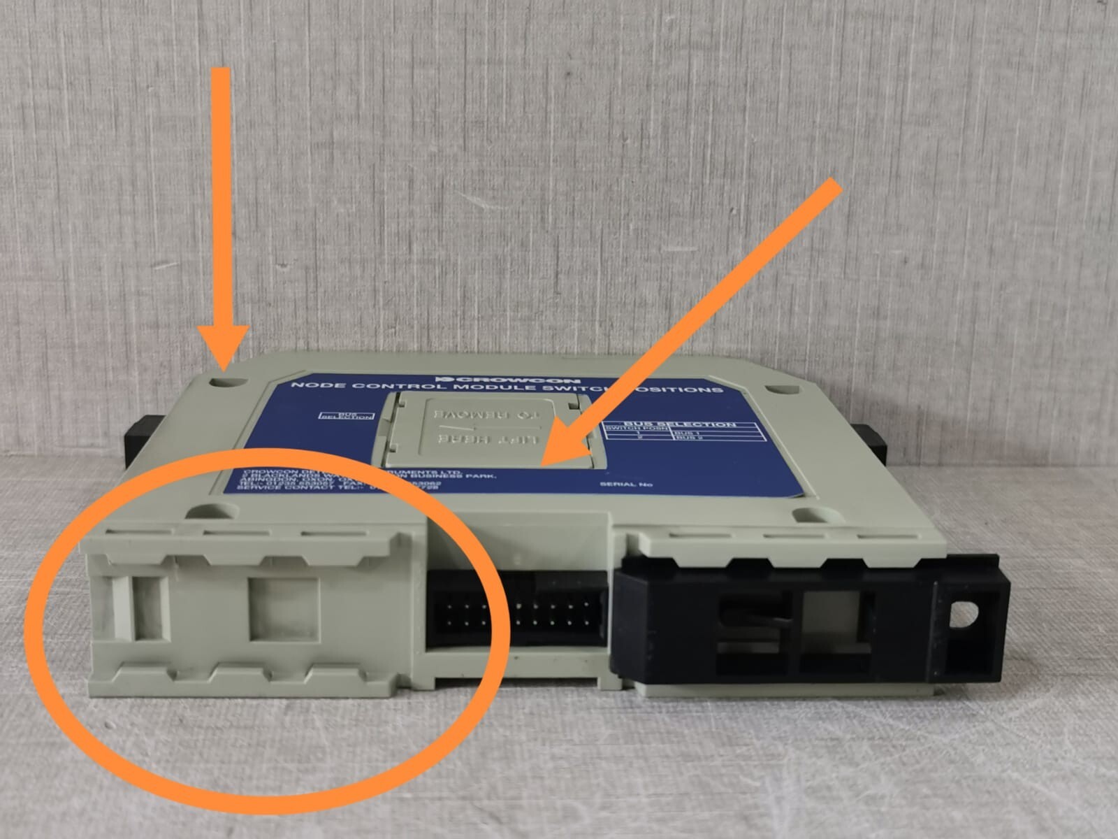 CROWCON PART/CONNECTING CROWCON NODE CONTROL MODULE- /CONNECTING CLIP 7